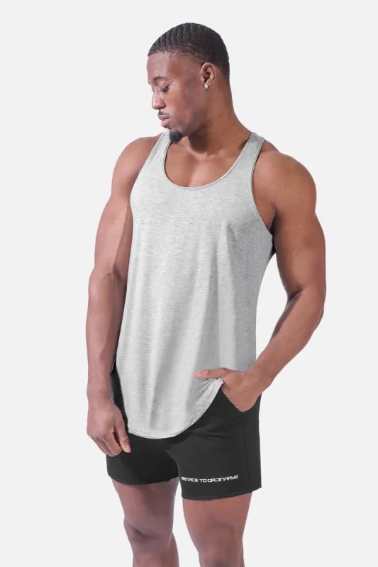 Basic Training Tank Top - Light Gray sold by Jed North