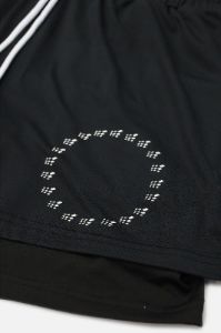 Men's 2 In 1 Active Training 7'' Shorts - Black sold by Jed North