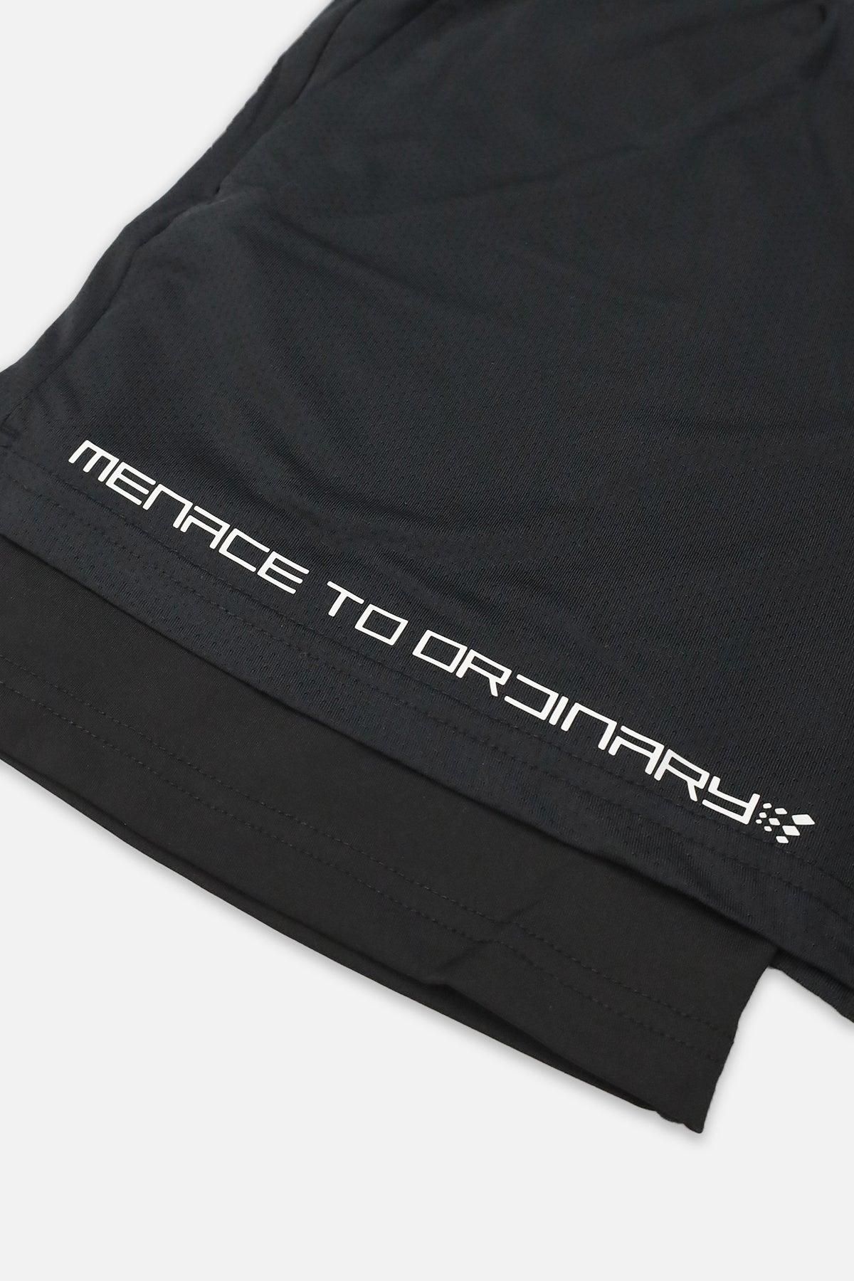 Men's 2 In 1 Active Training 7'' Shorts - Black sold by Jed North product image thumbnail 8