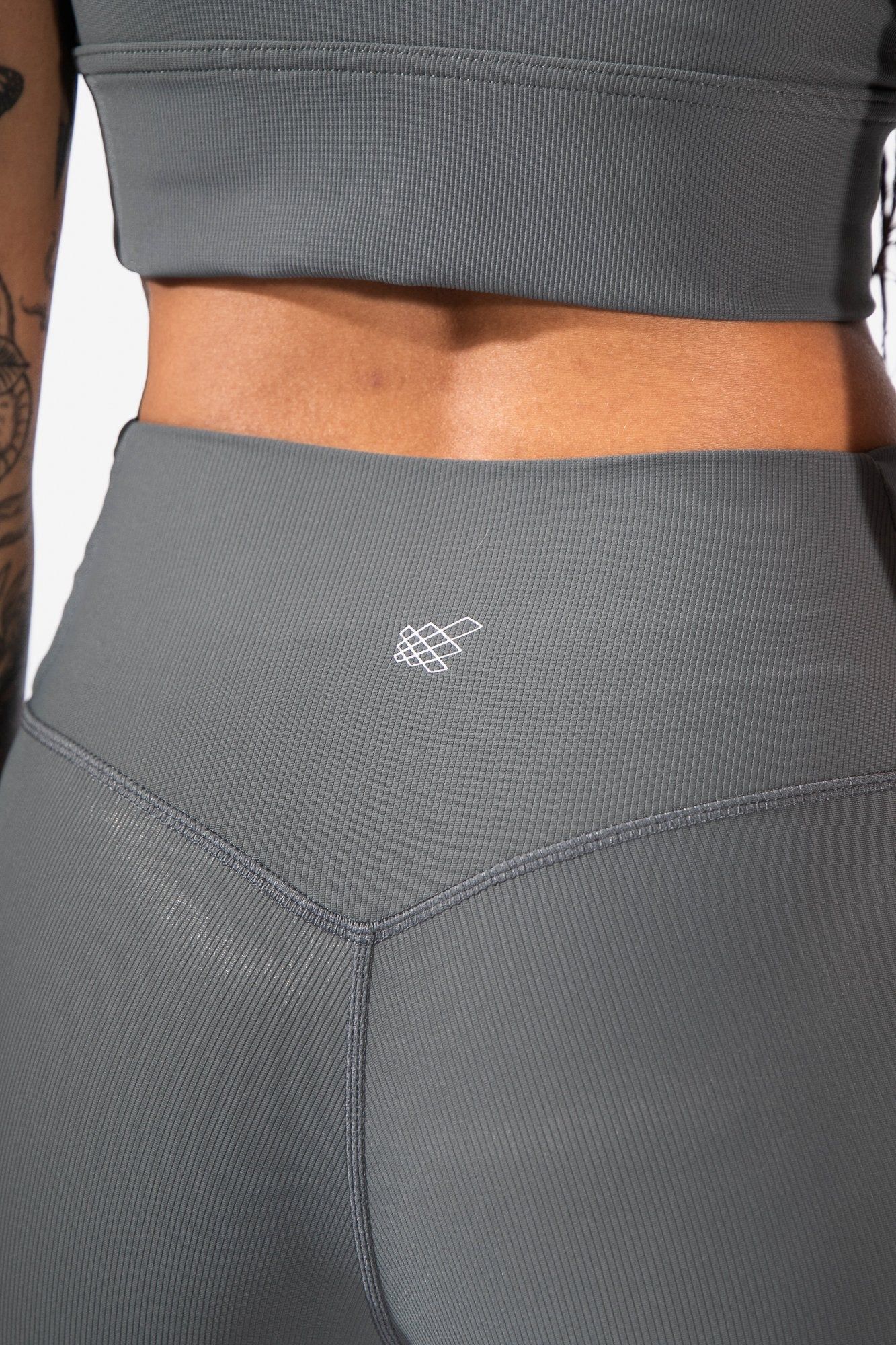 Effortless Ribbed Leggings - Dark Gray sold by Jed North product image thumbnail 5