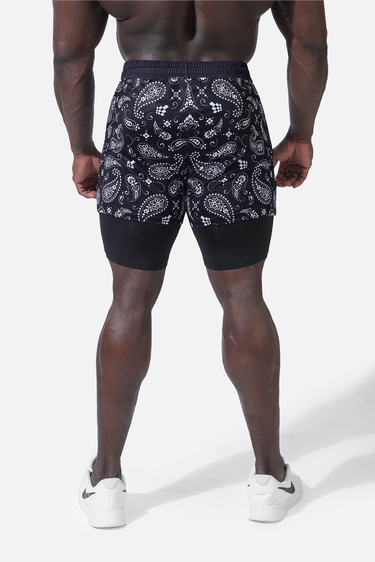 Pro 2-in-1 Active 7" Training Shorts - Paisley sold by Jed North product image thumbnail 4
