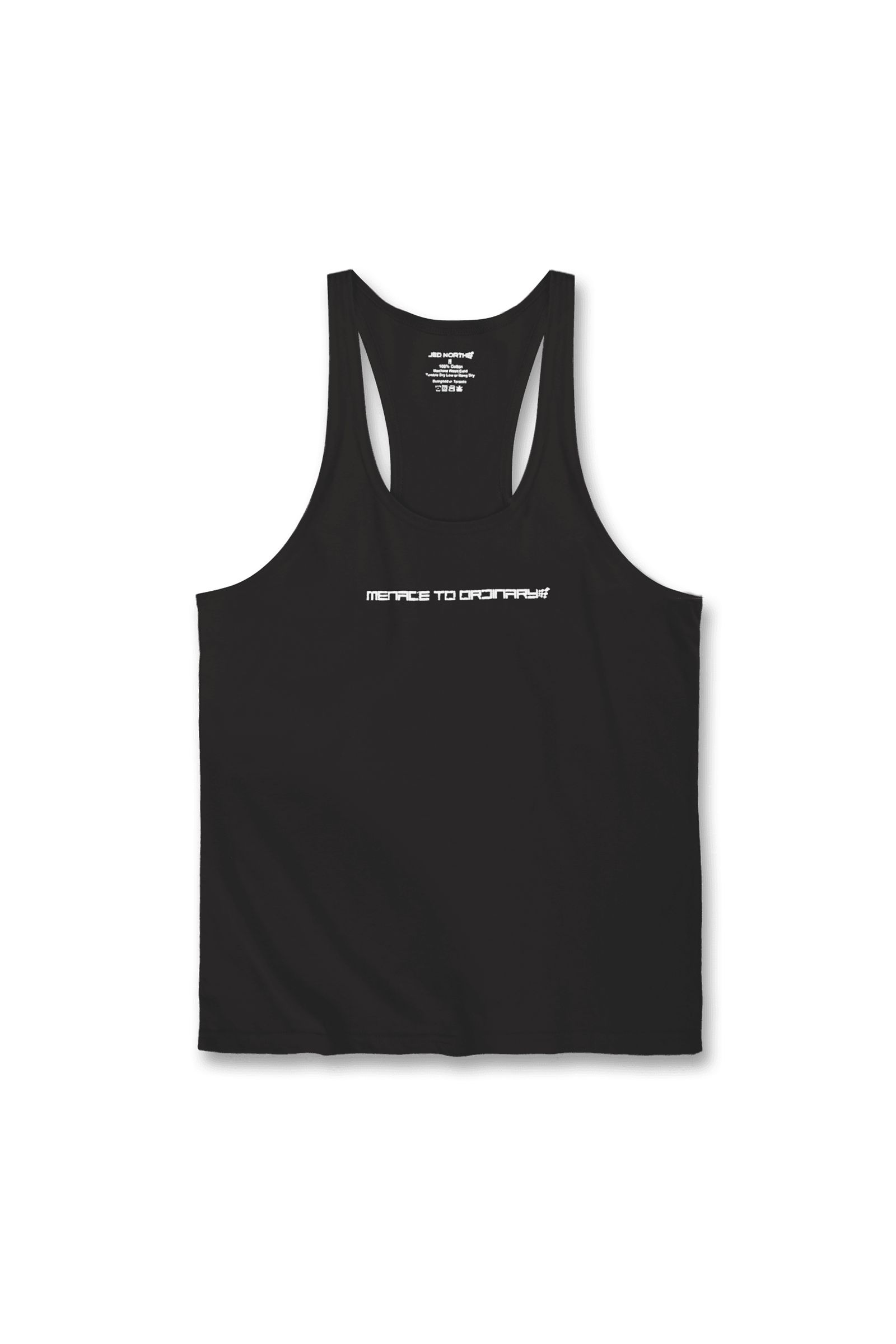 Menace To Ordinary Racerback Stringer - Black sold by Jed North product image thumbnail 7