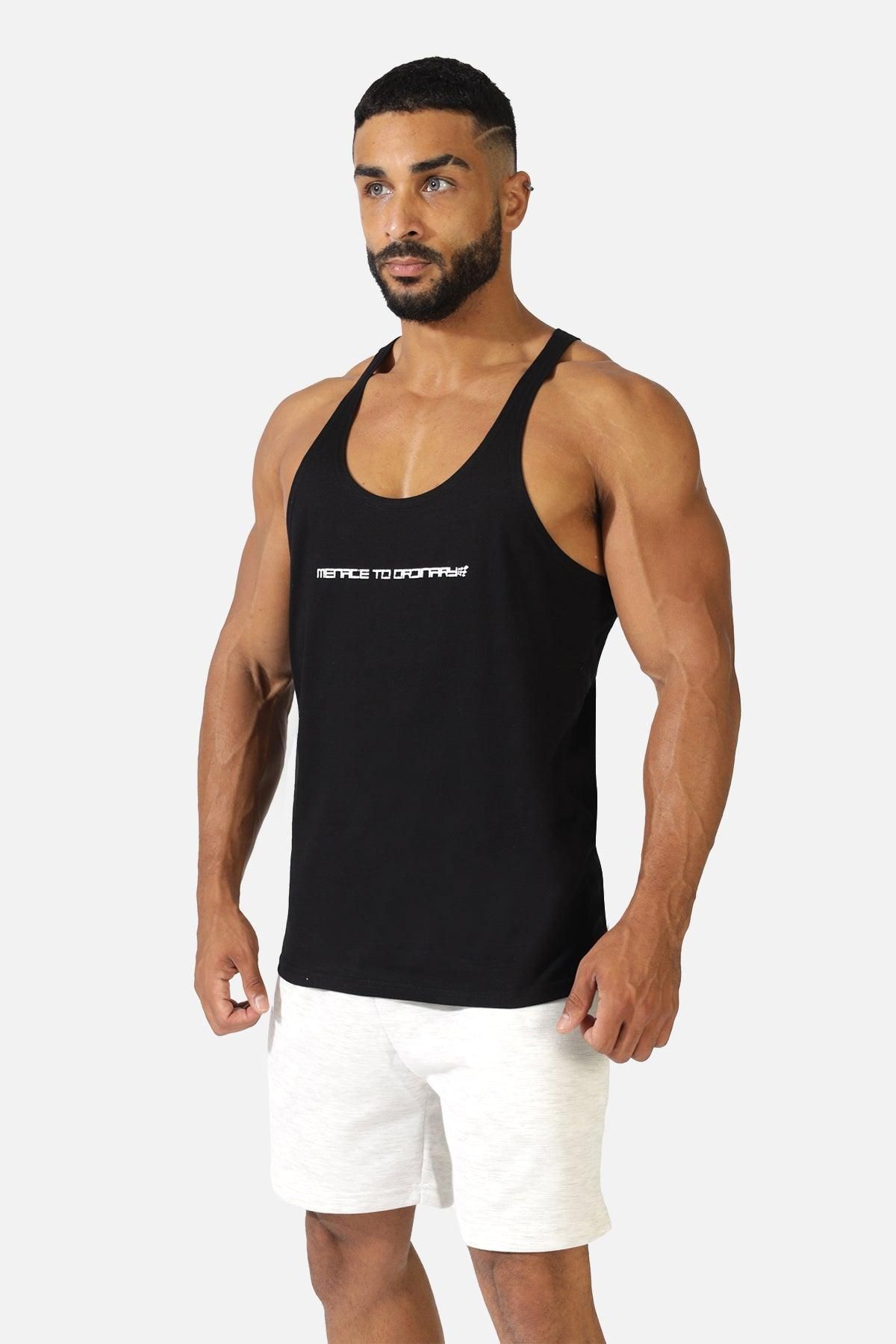 Menace To Ordinary Racerback Stringer - Black sold by Jed North product image thumbnail 3