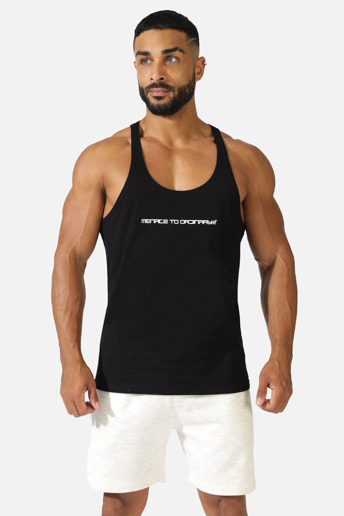 Menace To Ordinary Racerback Stringer - Black sold by Jed North