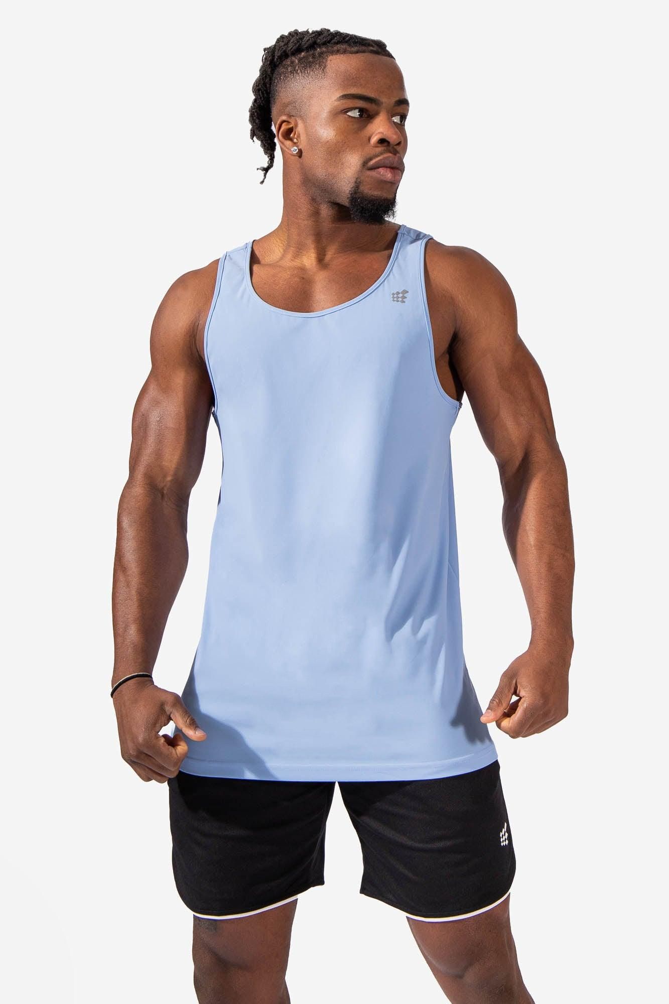 Men's Active Sports Tank Top - Blue sold by Jed North product image thumbnail 5