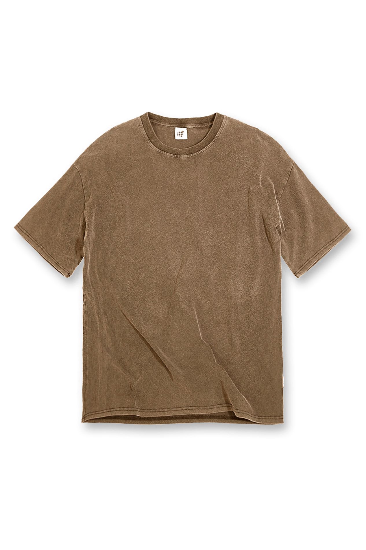 Premium Washed Oversized Washed T-Shirt - Faded Khaki sold by Jed North product image thumbnail 7