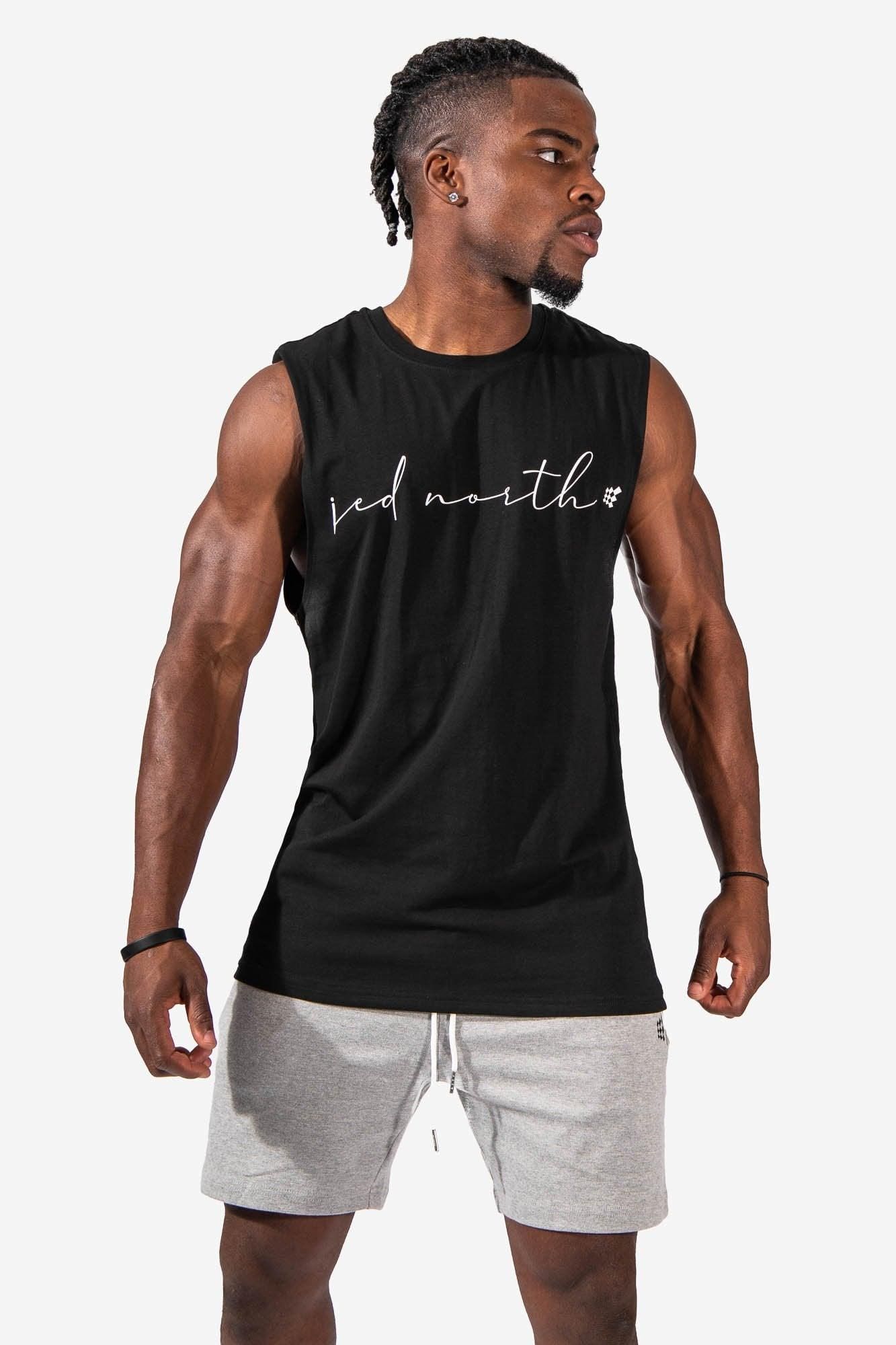 Workout Muscle Tee - Jed North Script sold by Jed North product image thumbnail 2