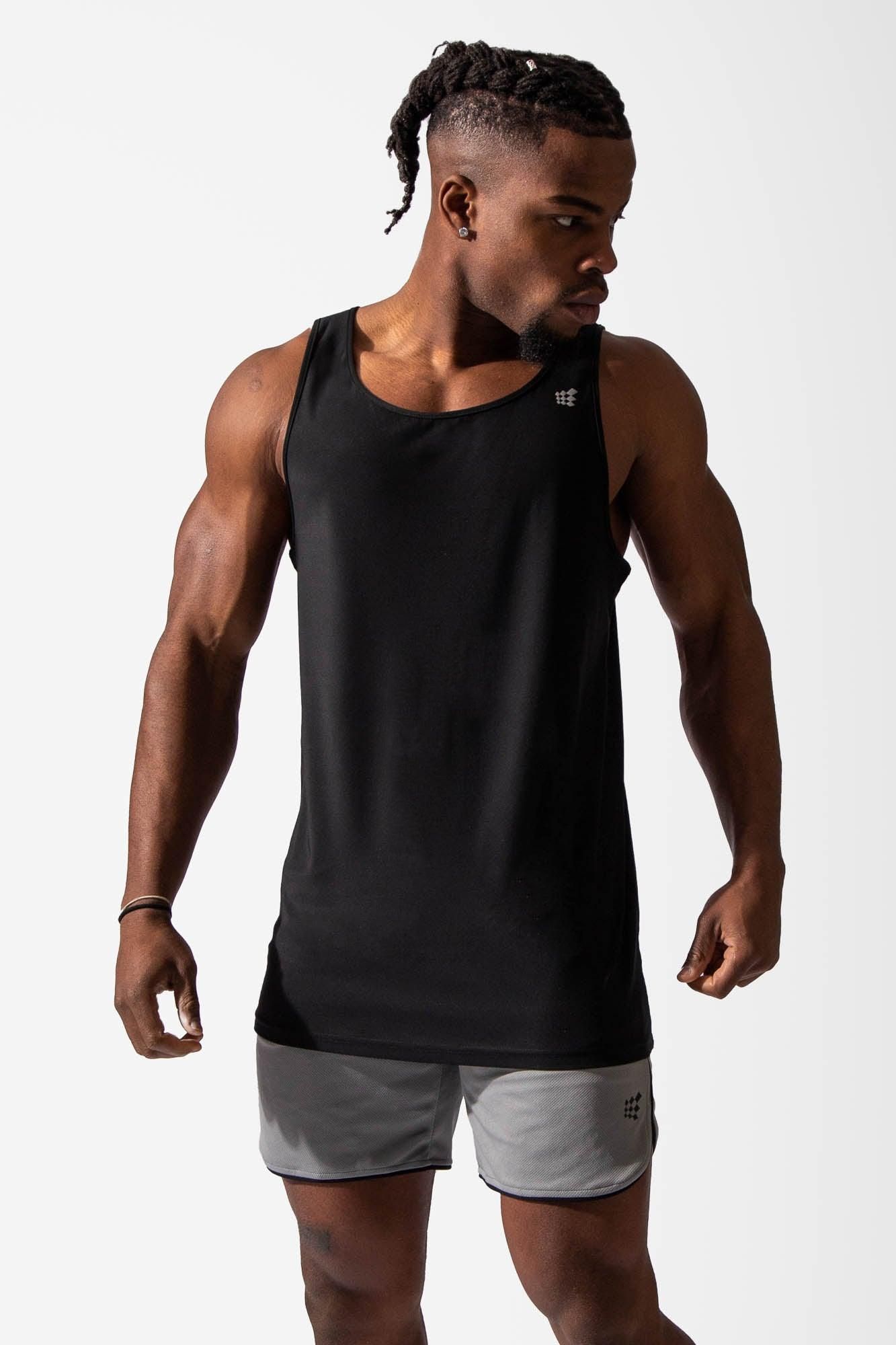 Men's Active Sports Tank Top - Black sold by Jed North product image thumbnail 3