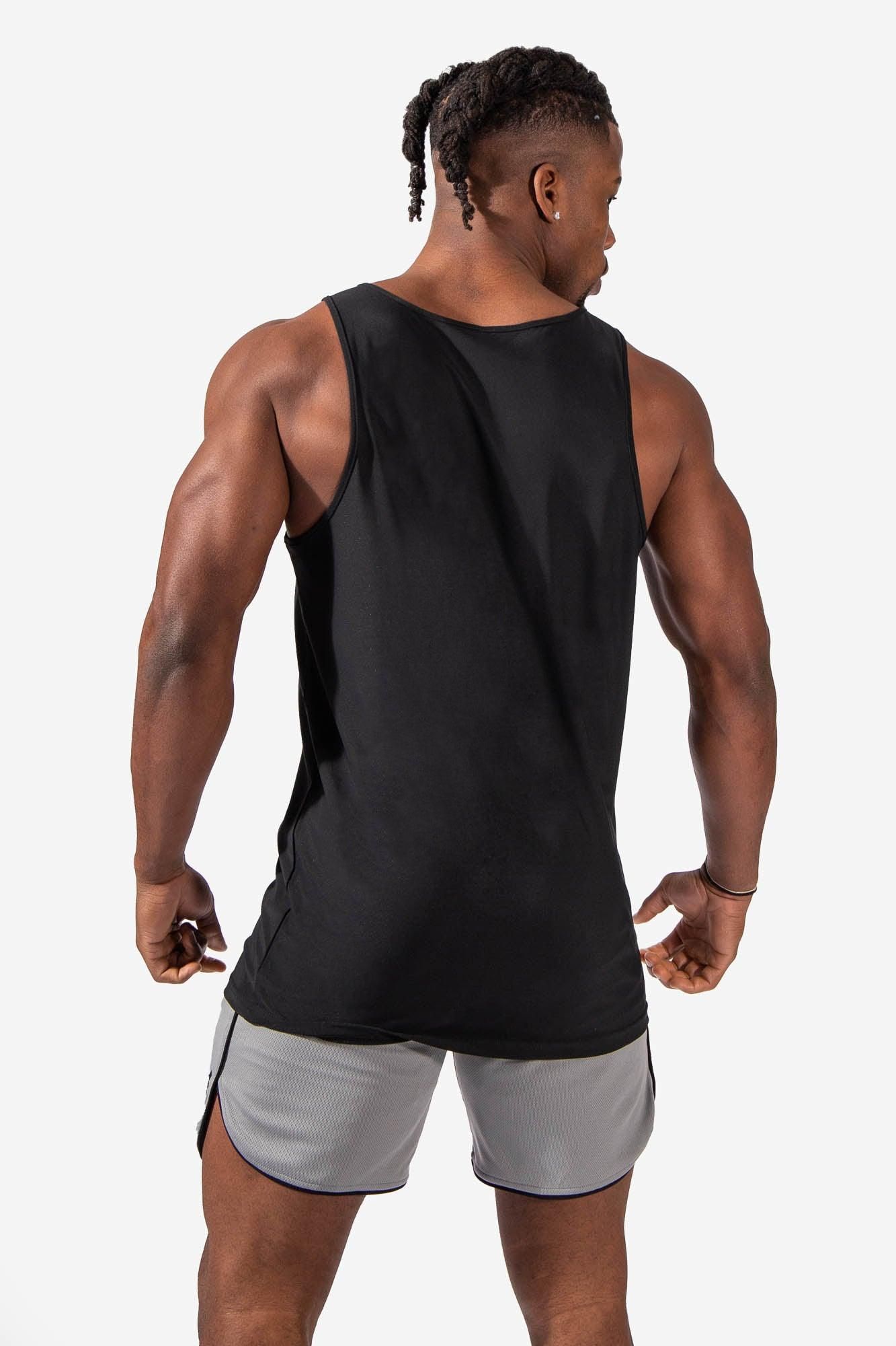 Men's Active Sports Tank Top - Black sold by Jed North product image thumbnail 4