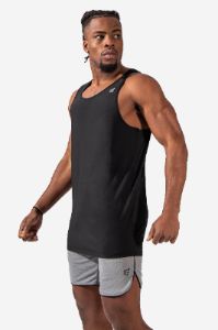 Men's Active Sports Tank Top - Black sold by Jed North