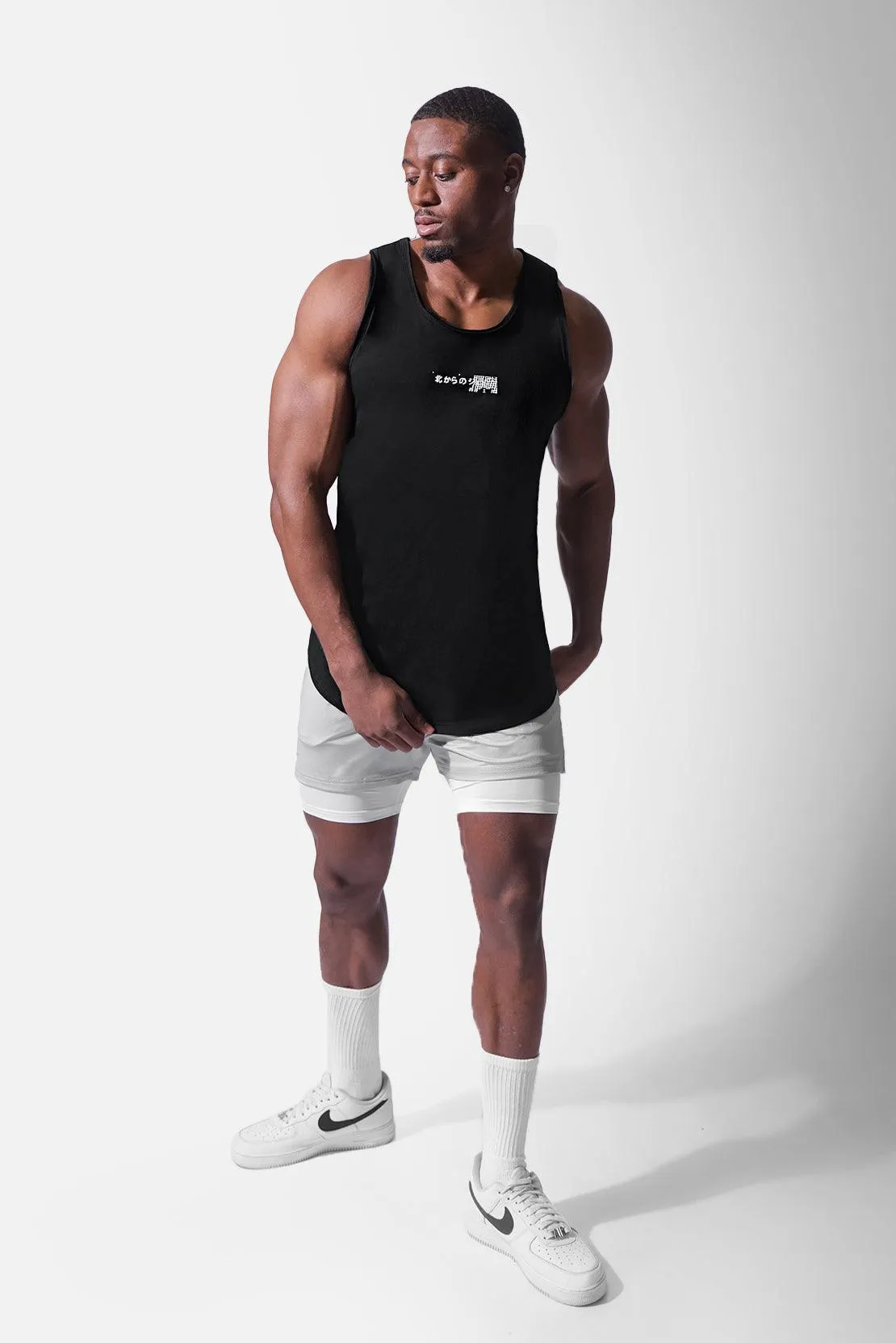 Vital Raw-Hem Tank Top - Japanese Print sold by Jed North product image thumbnail 5