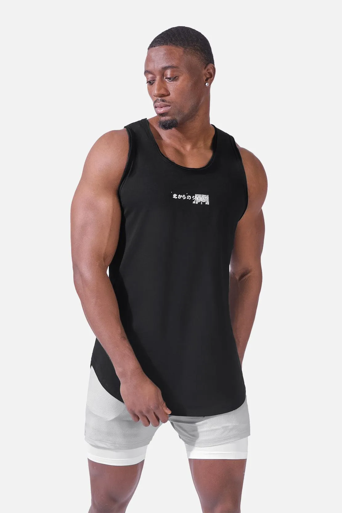 Vital Raw-Hem Tank Top - Japanese Print sold by Jed North product image thumbnail 2