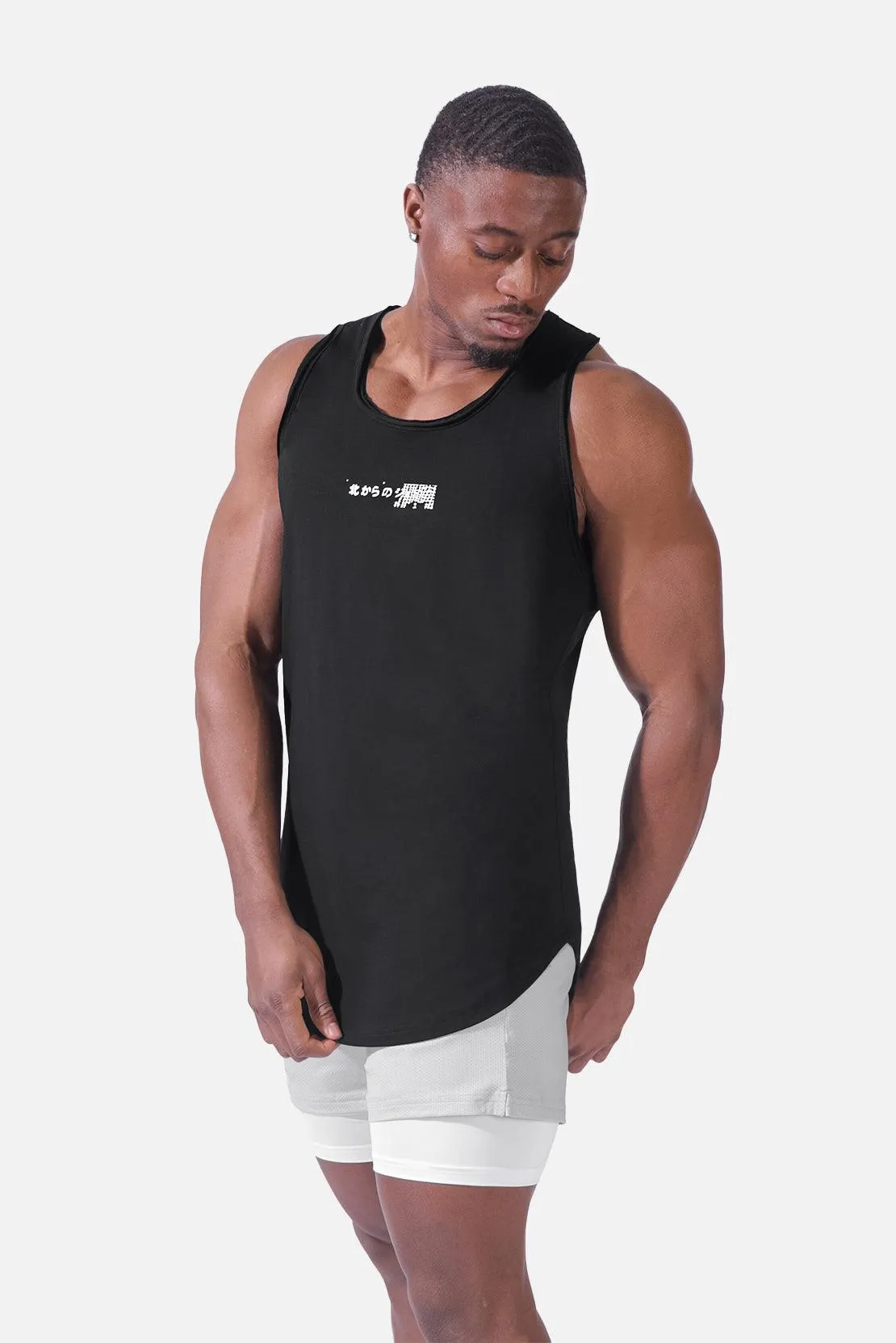 Vital Raw-Hem Tank Top - Japanese Print sold by Jed North product image thumbnail 3