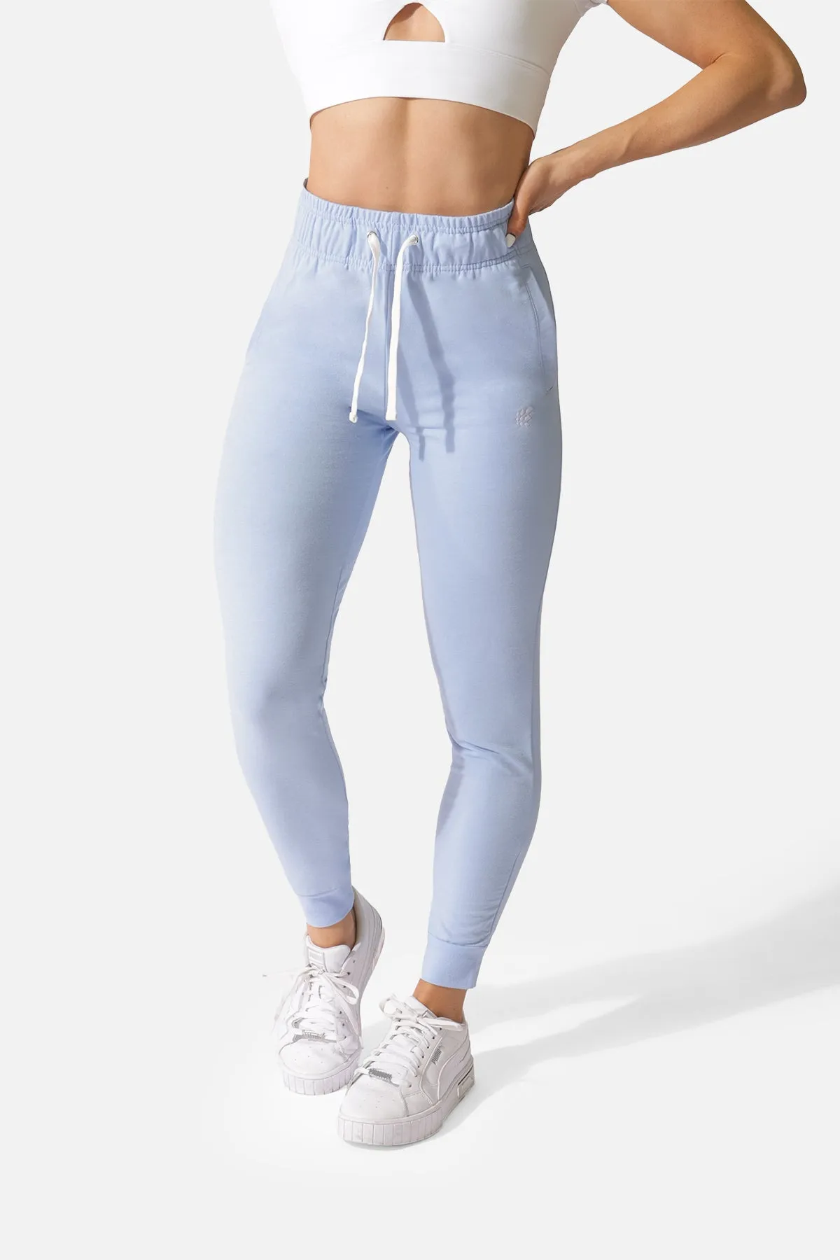 Twilight High Waisted Joggers - Blue sold by Jed North product image thumbnail 3