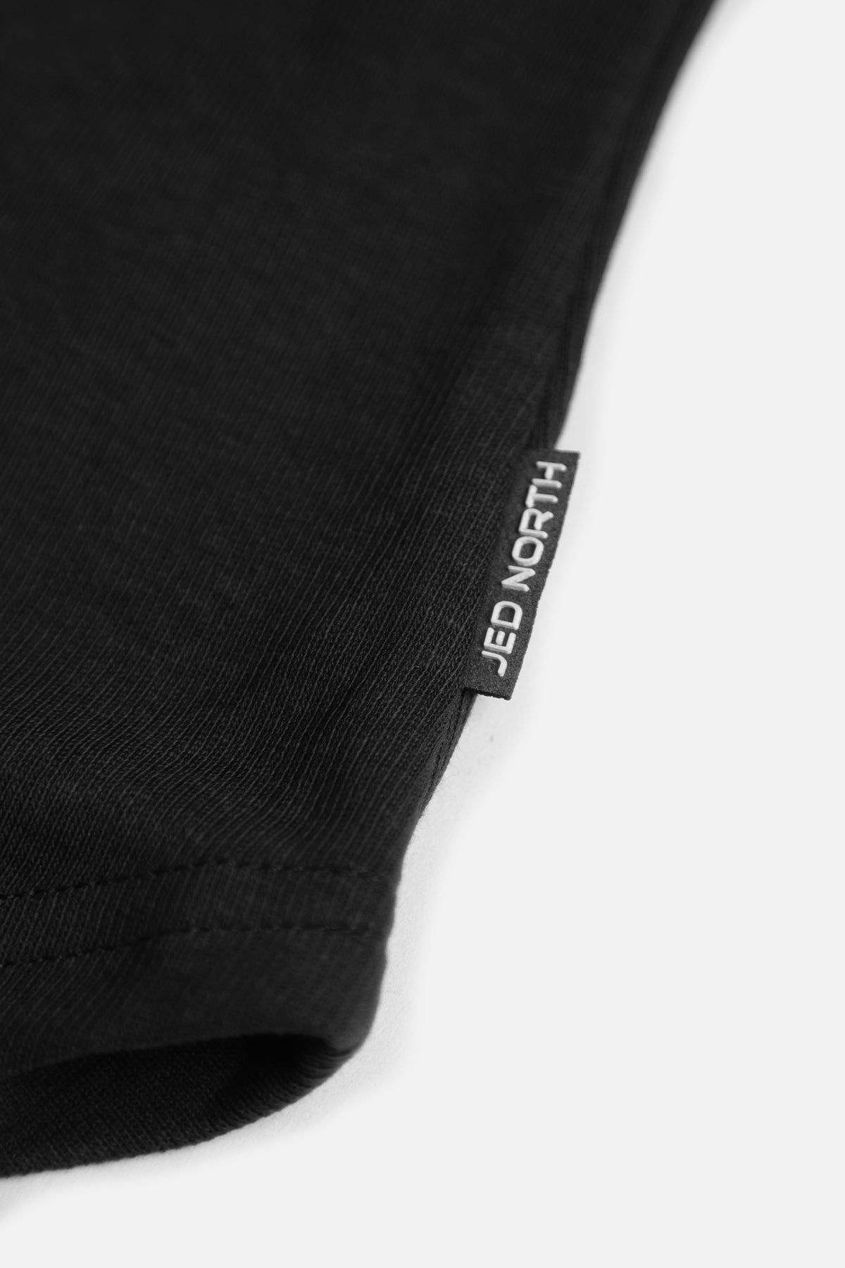 Signature Logo Ribbed Tank Top - Black & White sold by Jed North product image thumbnail 5