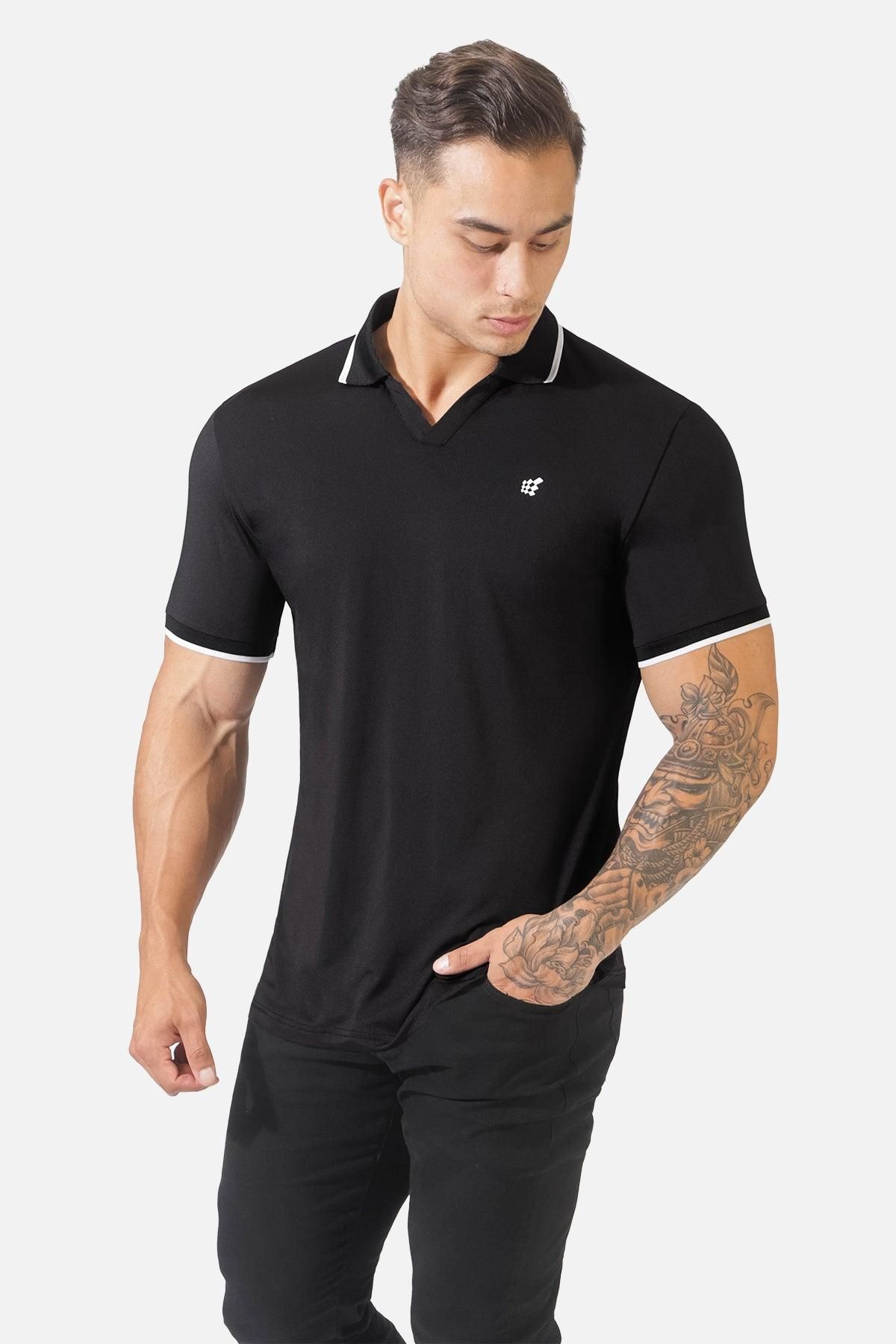 Cool Fit Classic Polo Shirt - Black sold by Jed North