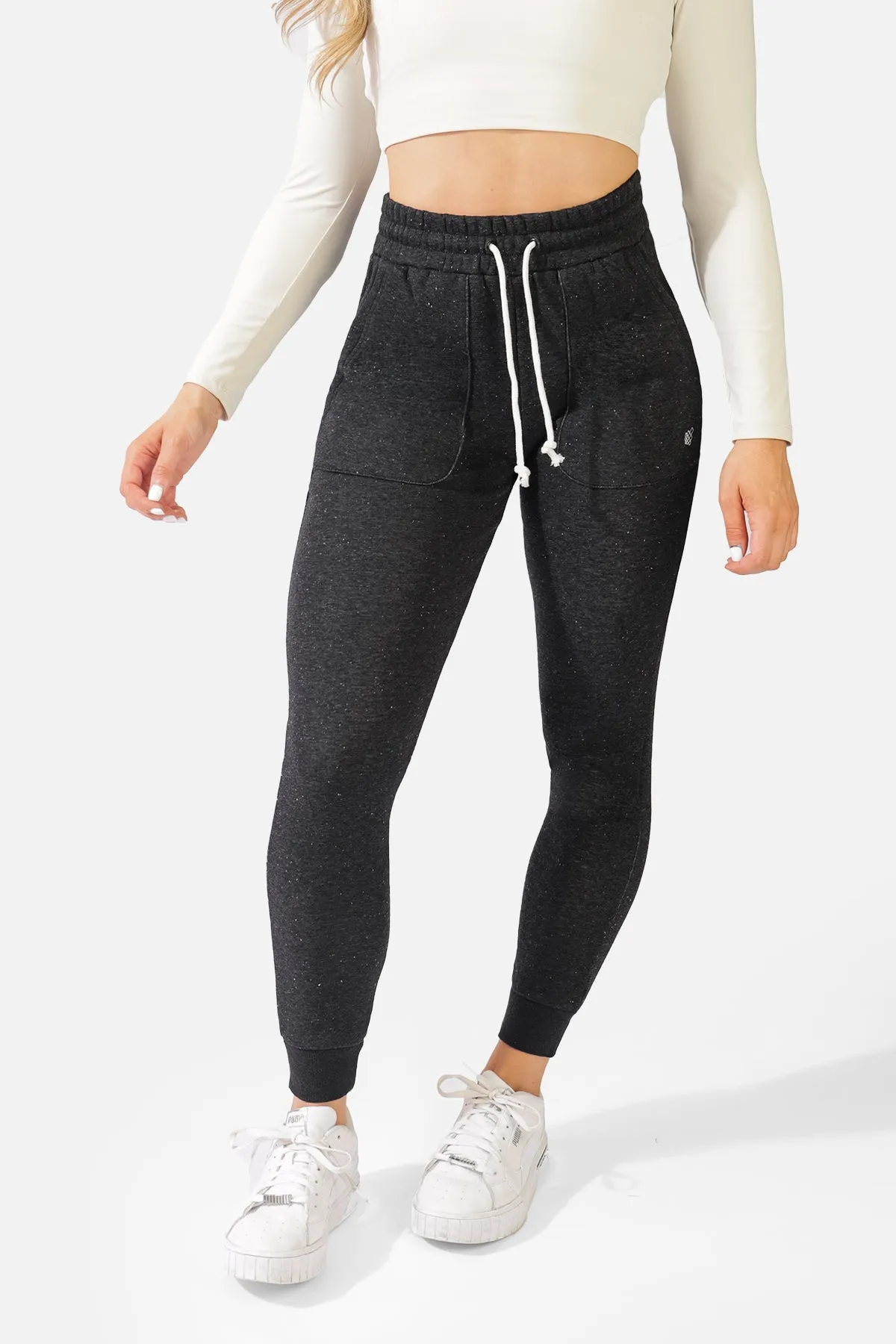 Cozy Knit Joggers - Black sold by Jed North