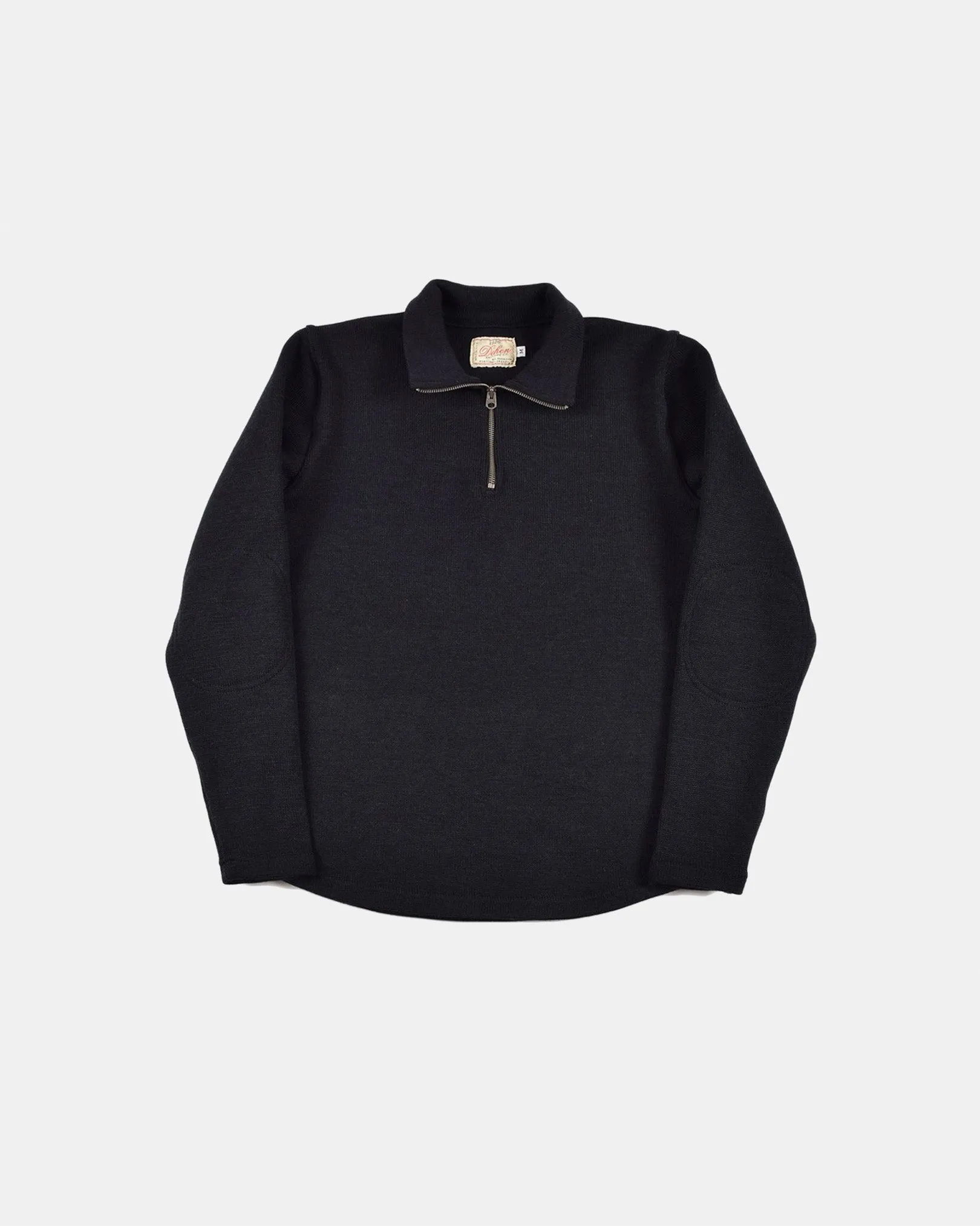 1/4 Zip Moto-Jersey - Dark Navy sold by Dehen 1920