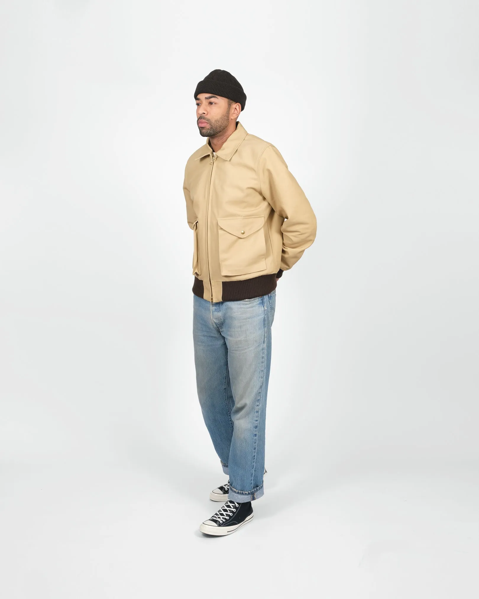 Cargo Carrier Jacket - Alvord Khaki sold by Dehen 1920 product image thumbnail 3