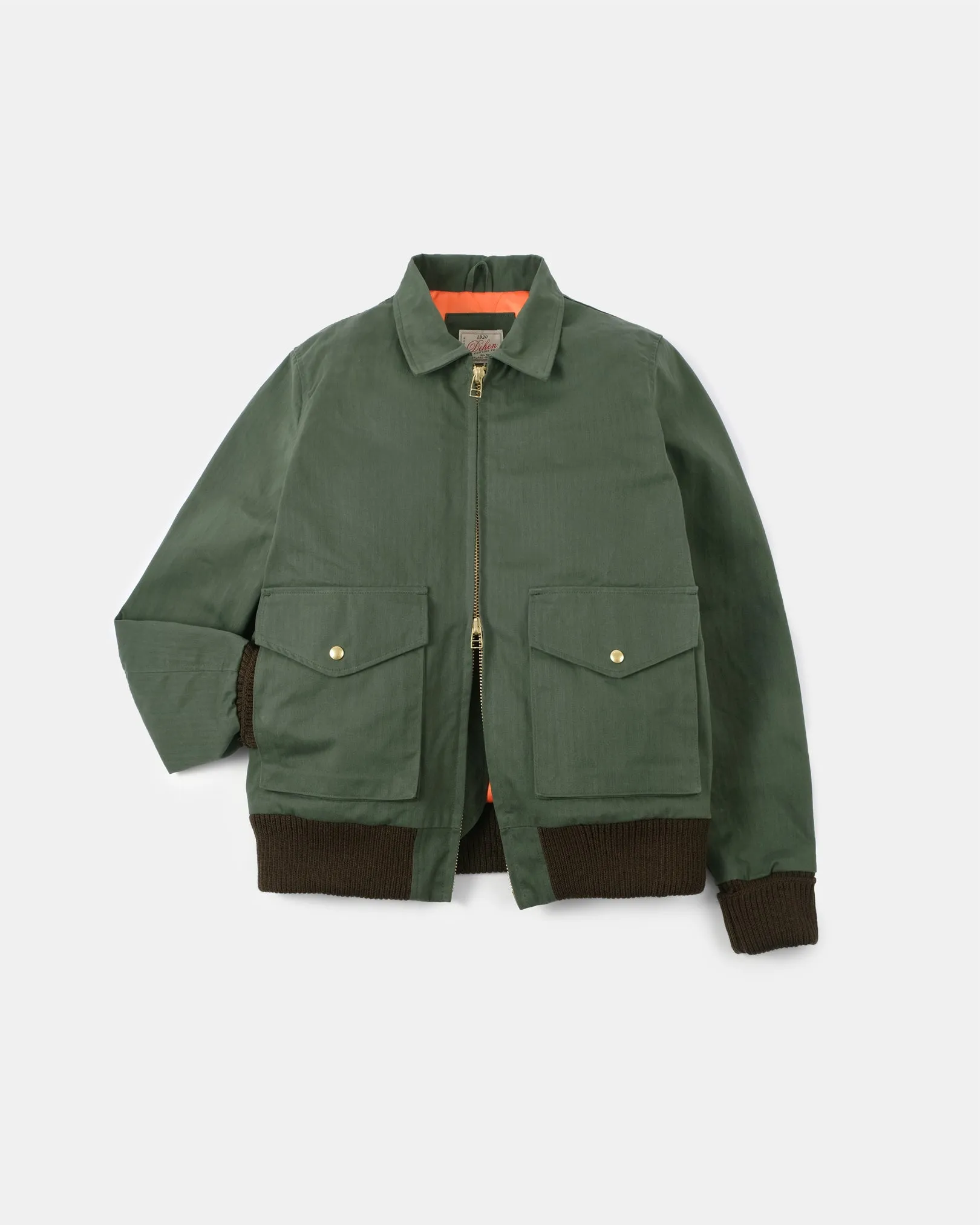 Cargo Carrier Jacket - Spruce Dry Wax sold by Dehen 1920 product image thumbnail 2