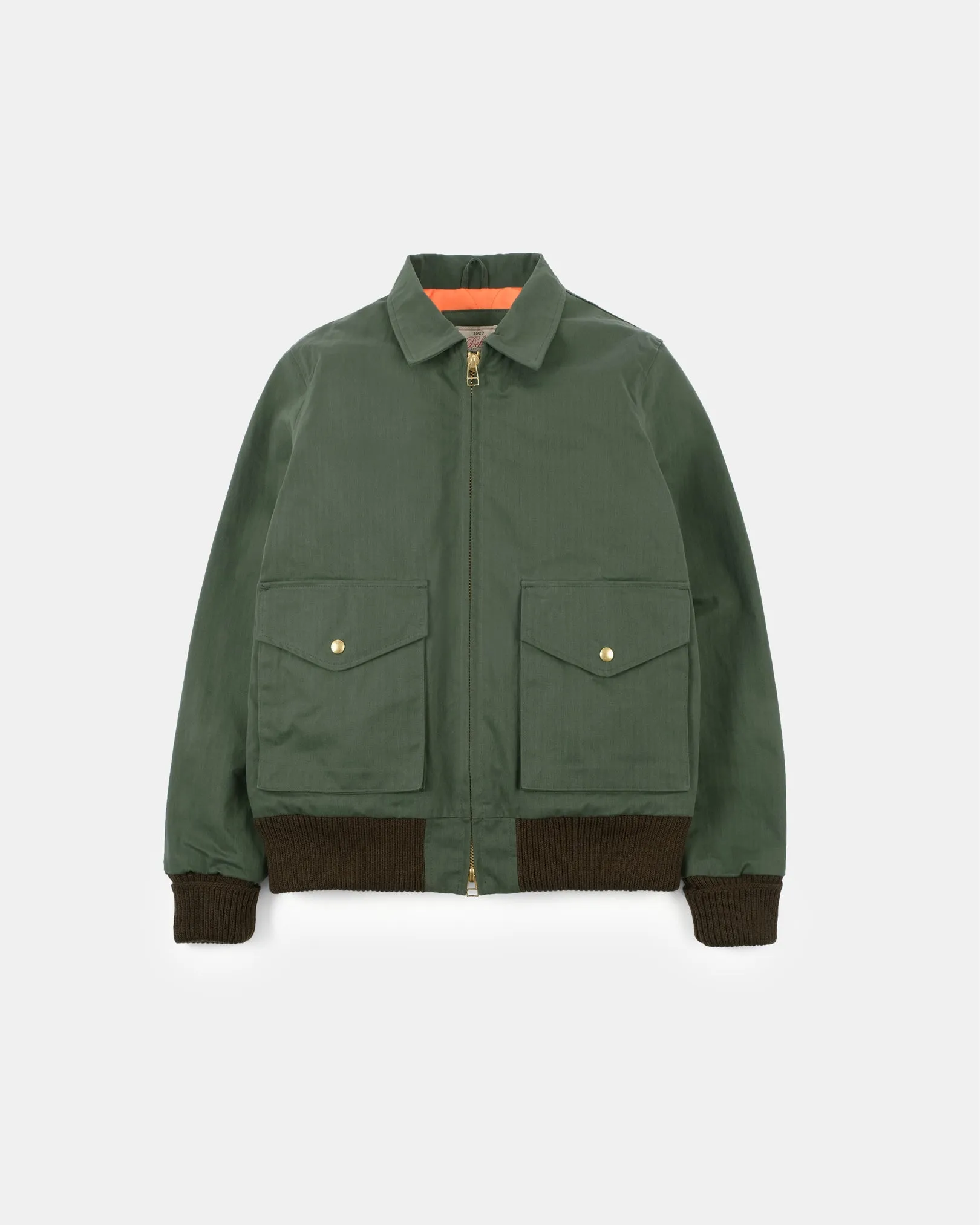 Cargo Carrier Jacket - Spruce Dry Wax sold by Dehen 1920