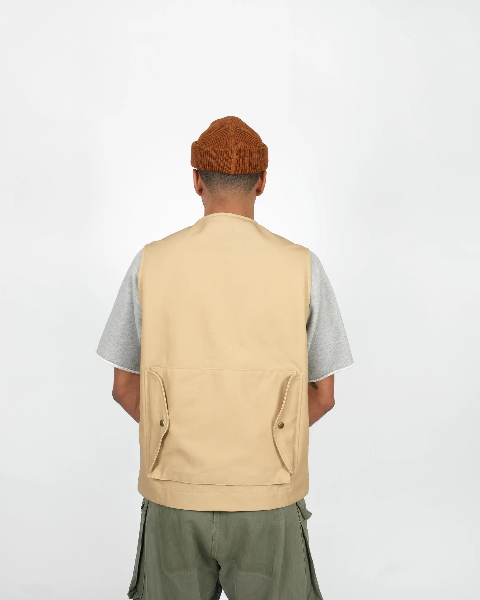 Cargo Vest - Alvord Khaki sold by Dehen 1920 product image thumbnail 5