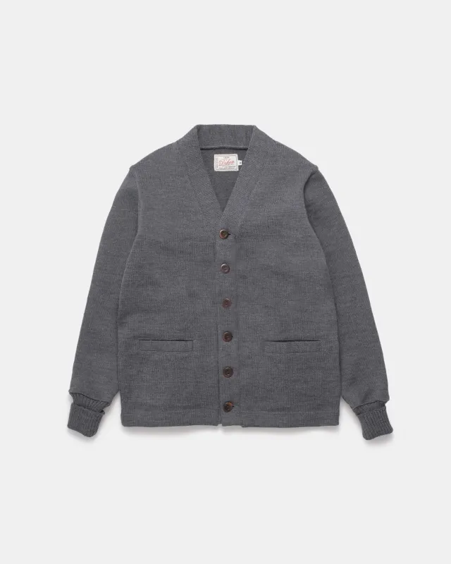 Classic Cardigan - Charcoal sold by Dehen 1920