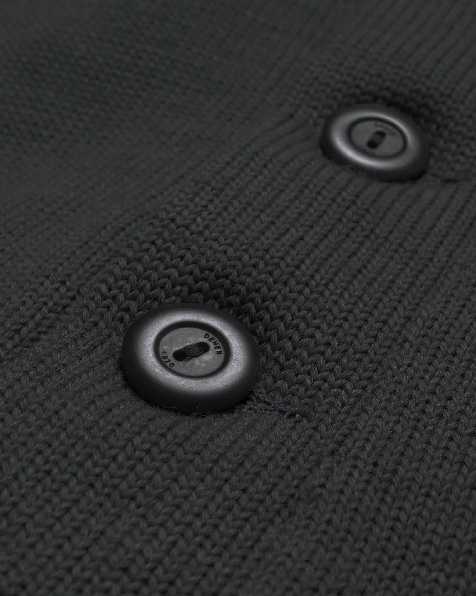 Classic Cardigan - Dark Charcoal sold by Dehen 1920 product image thumbnail 3