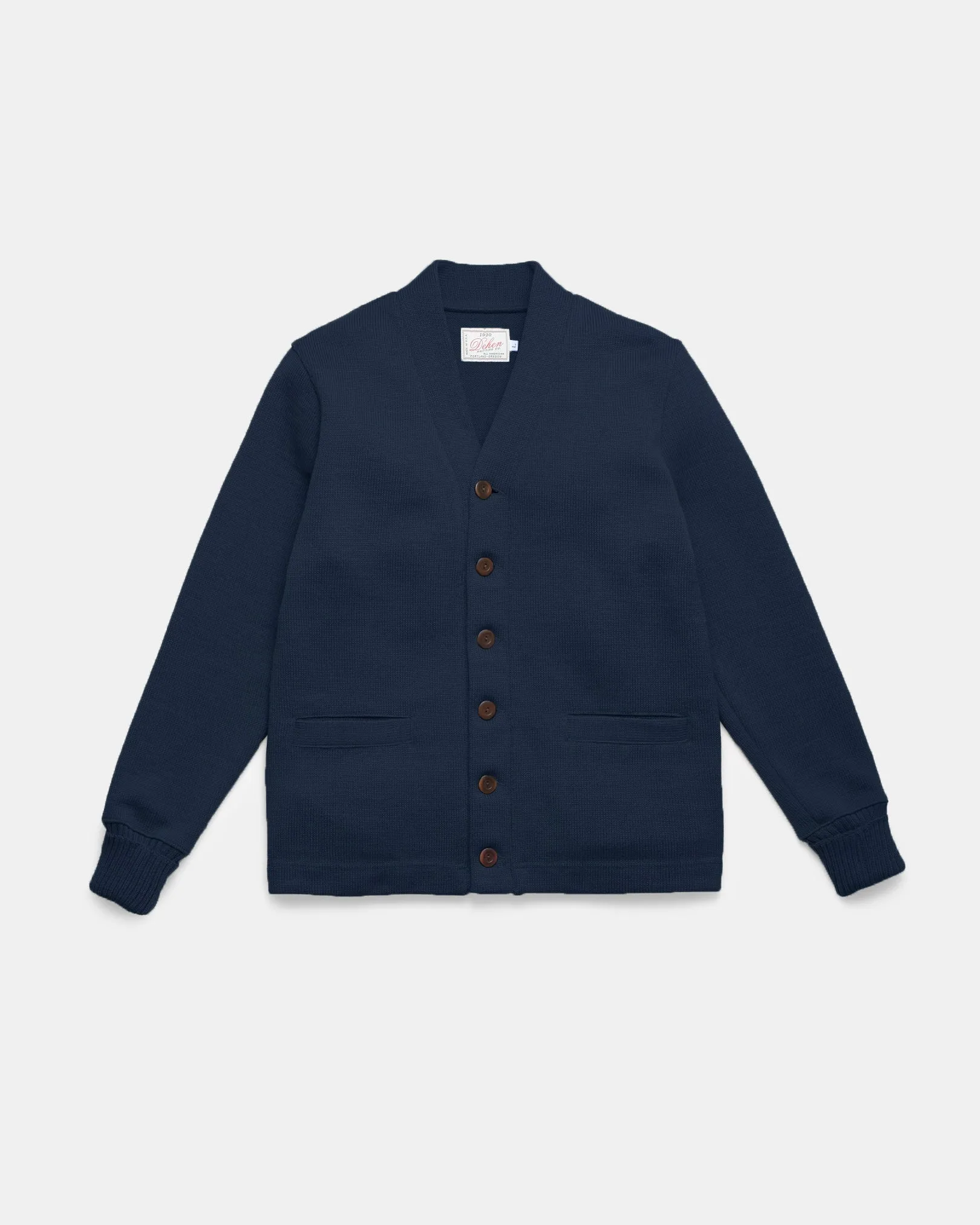Classic Cardigan - Dark Navy sold by Dehen 1920