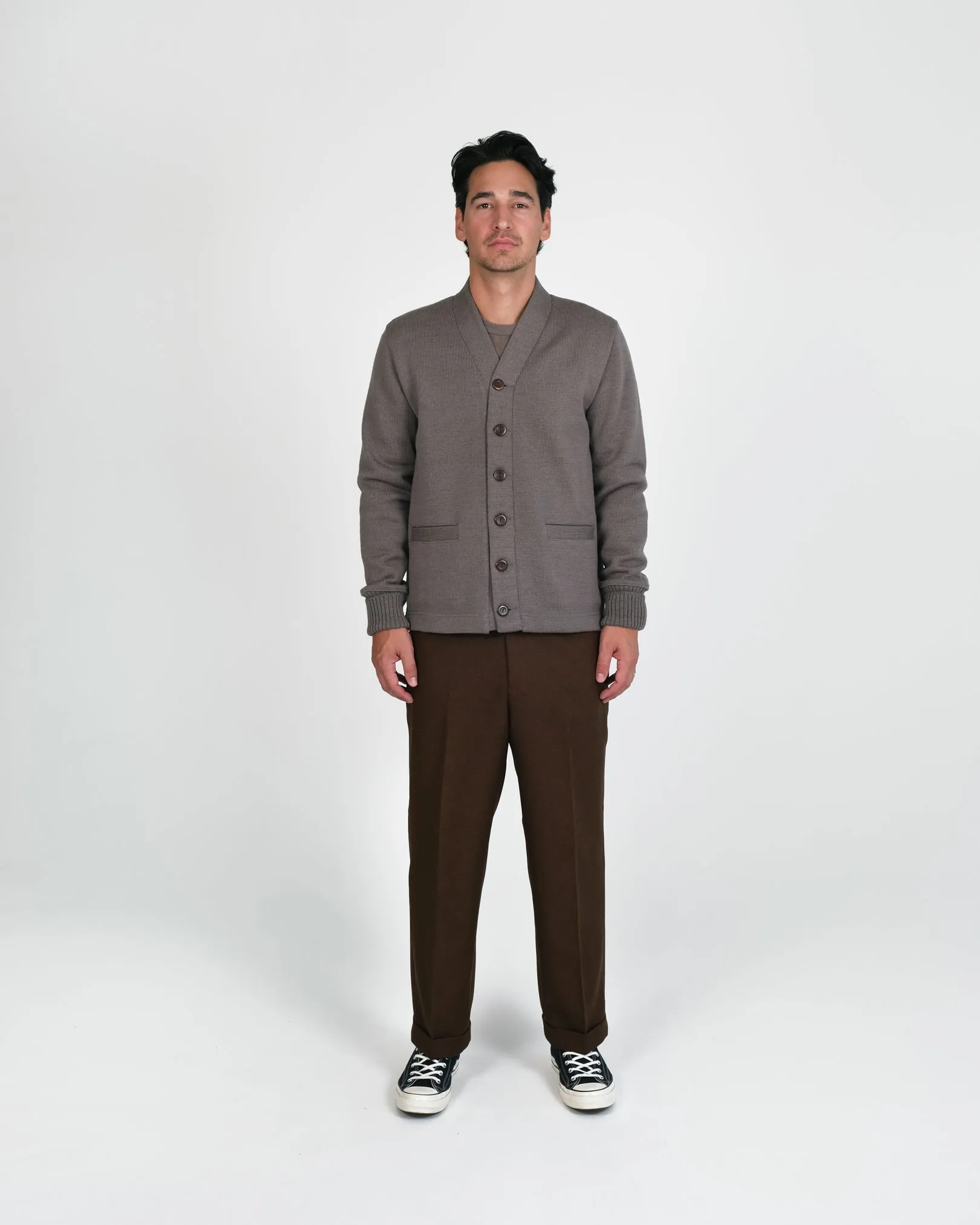 Classic Cardigan - Smoke sold by Dehen 1920 product image thumbnail 2