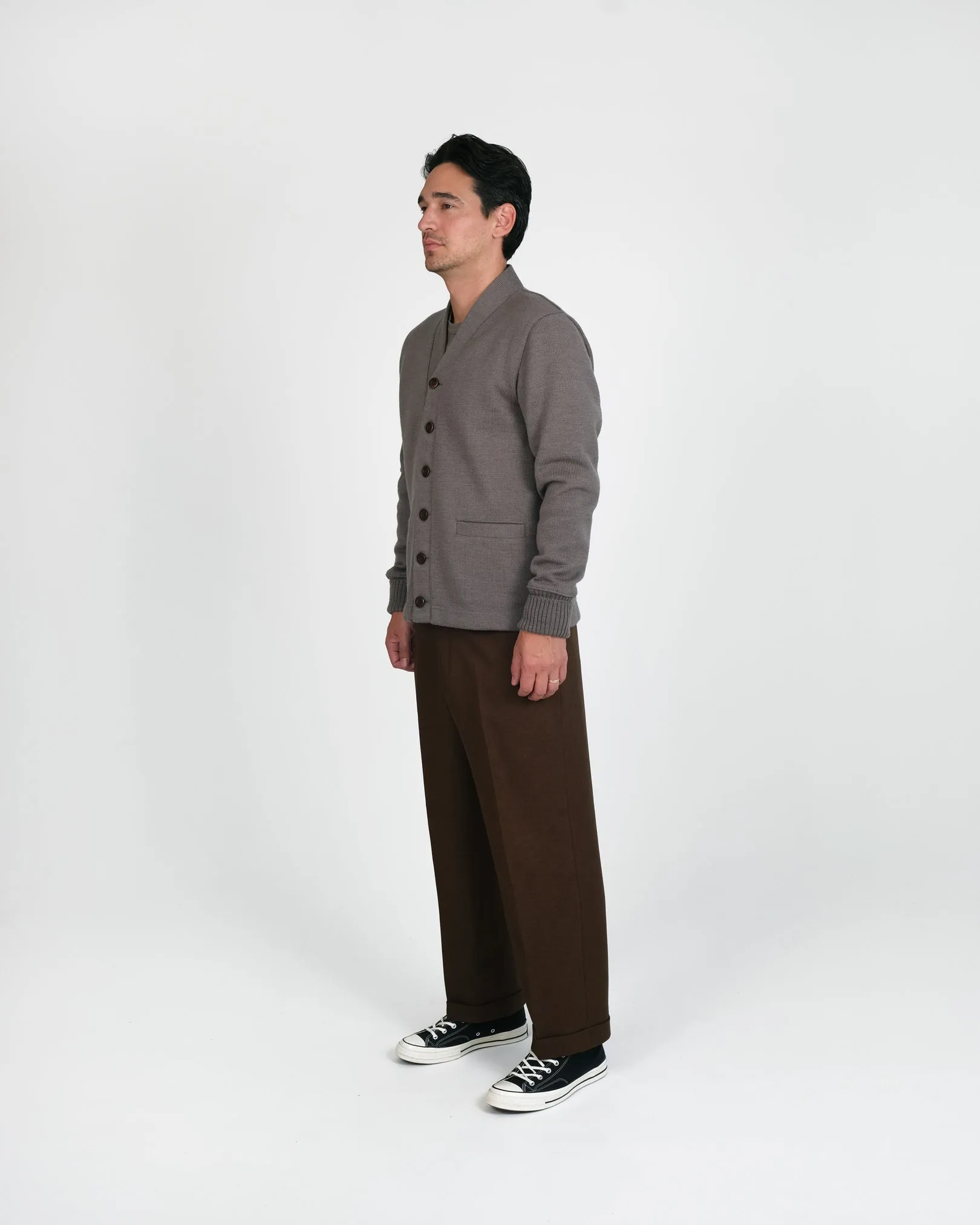 Classic Cardigan - Smoke sold by Dehen 1920 product image thumbnail 3