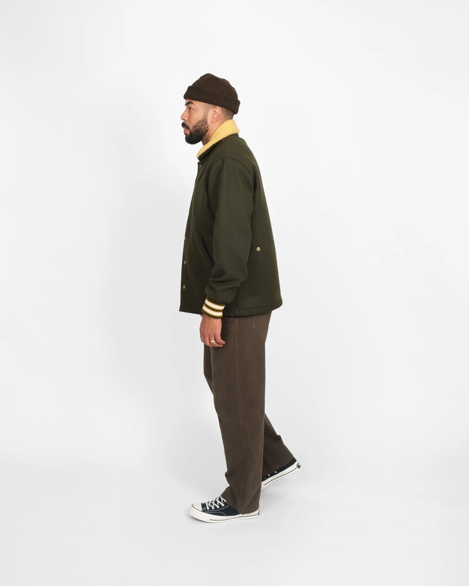 Concourse Coat - Loden / Gold sold by Dehen 1920 product image thumbnail 5