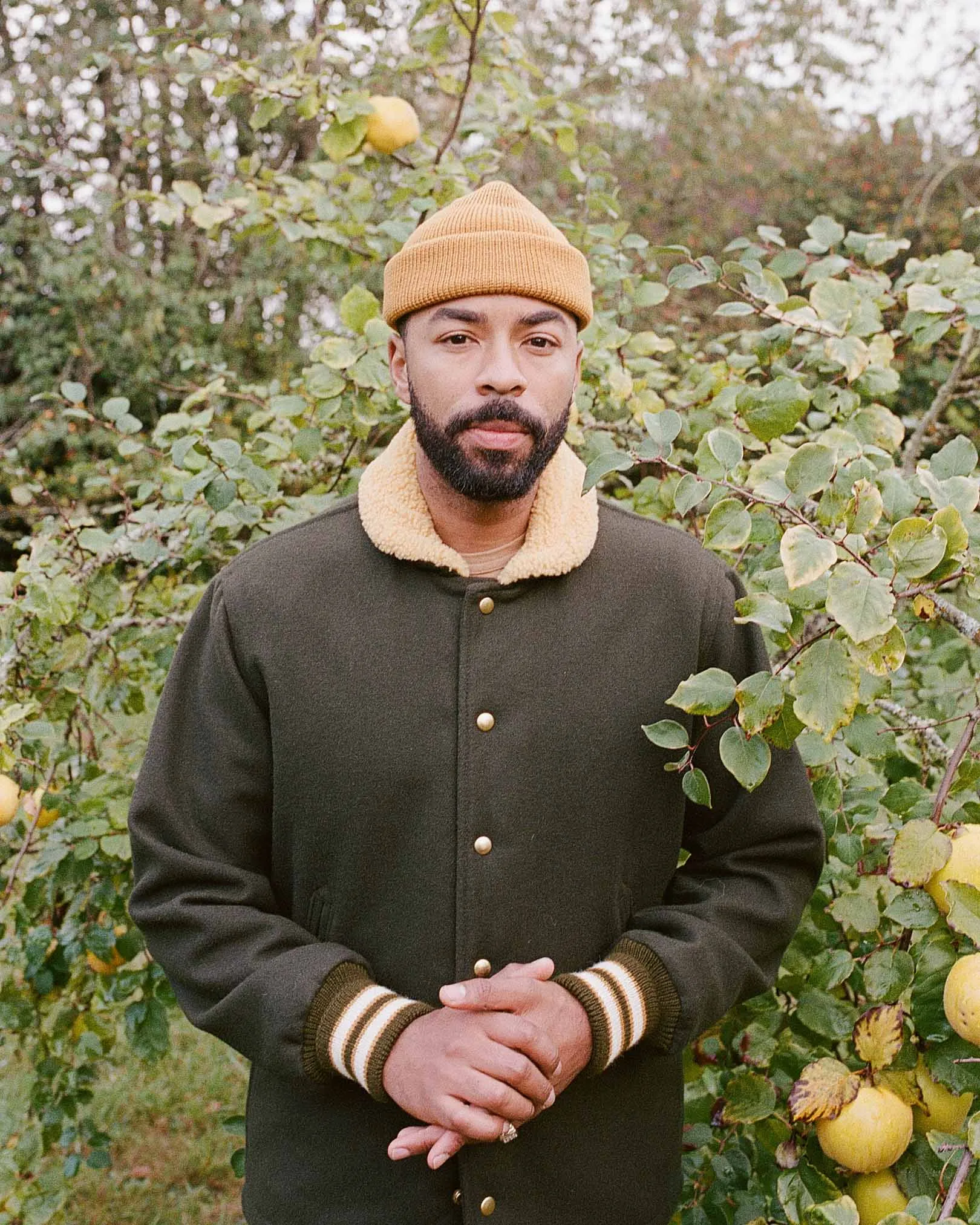 Concourse Coat - Loden / Gold sold by Dehen 1920 product image thumbnail 2