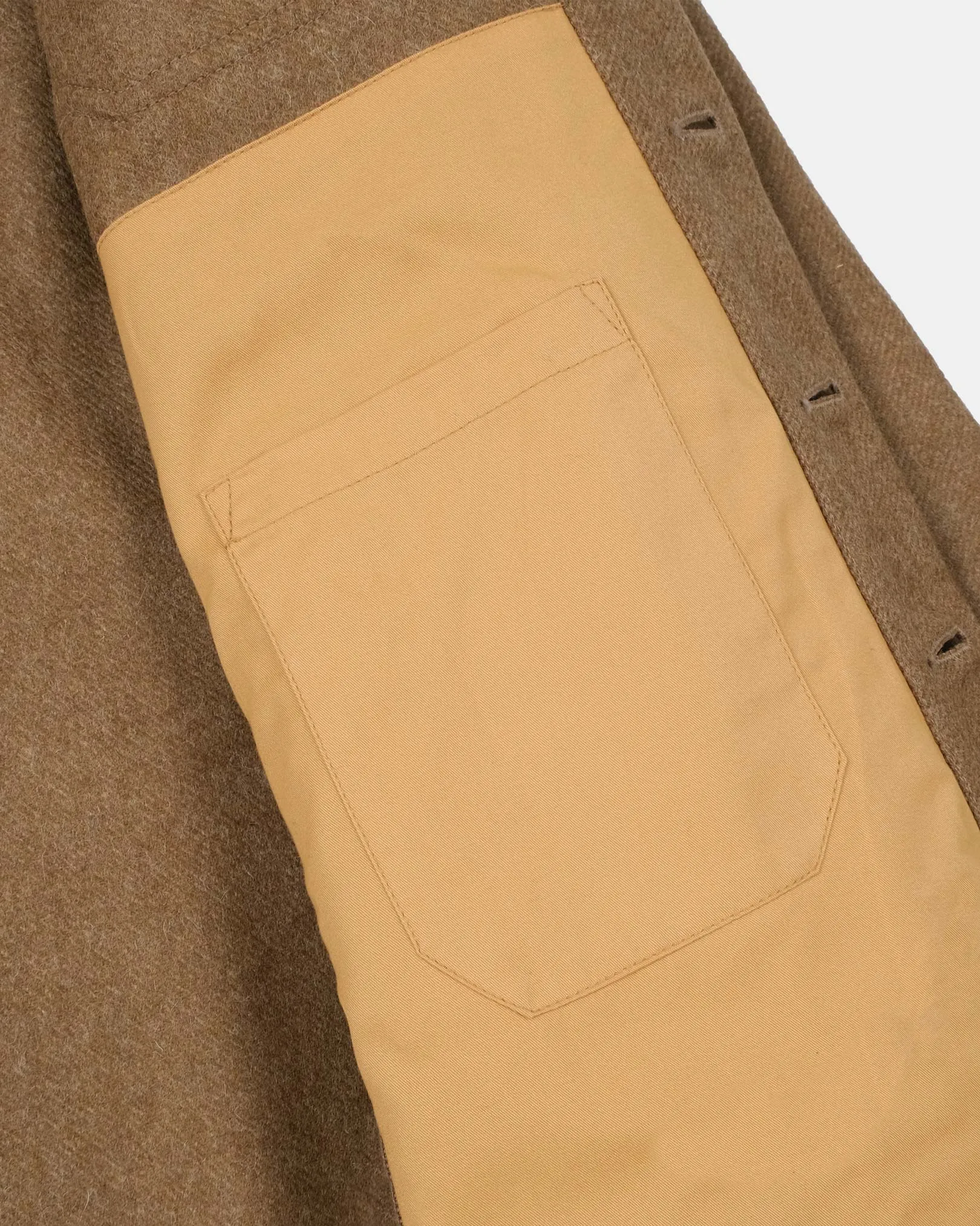 Crissman Overshirt - Dark Tan Mix sold by Dehen 1920 product image thumbnail 4