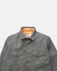 Crissman Overshirt - Warm Charcoal Herringbone sold by Dehen 1920