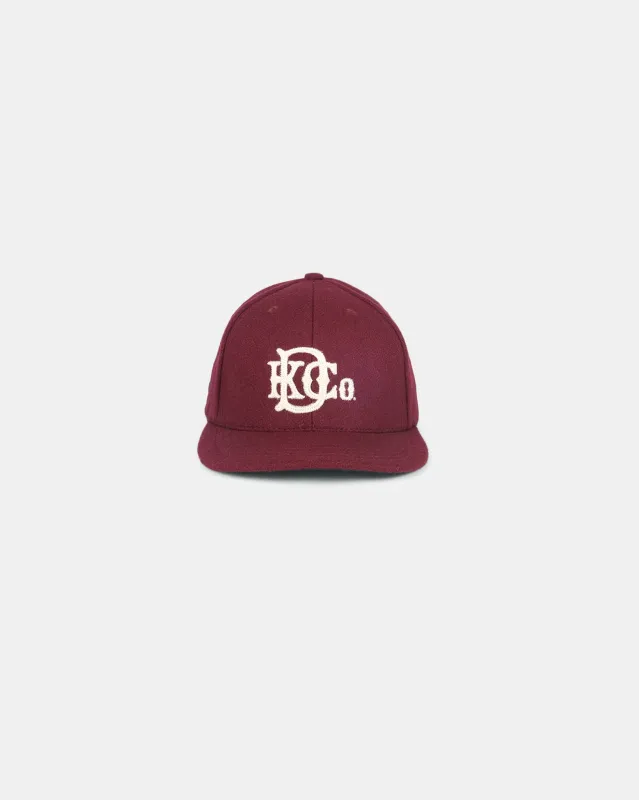 DK. Baseball Cap - Maroon sold by Dehen 1920
