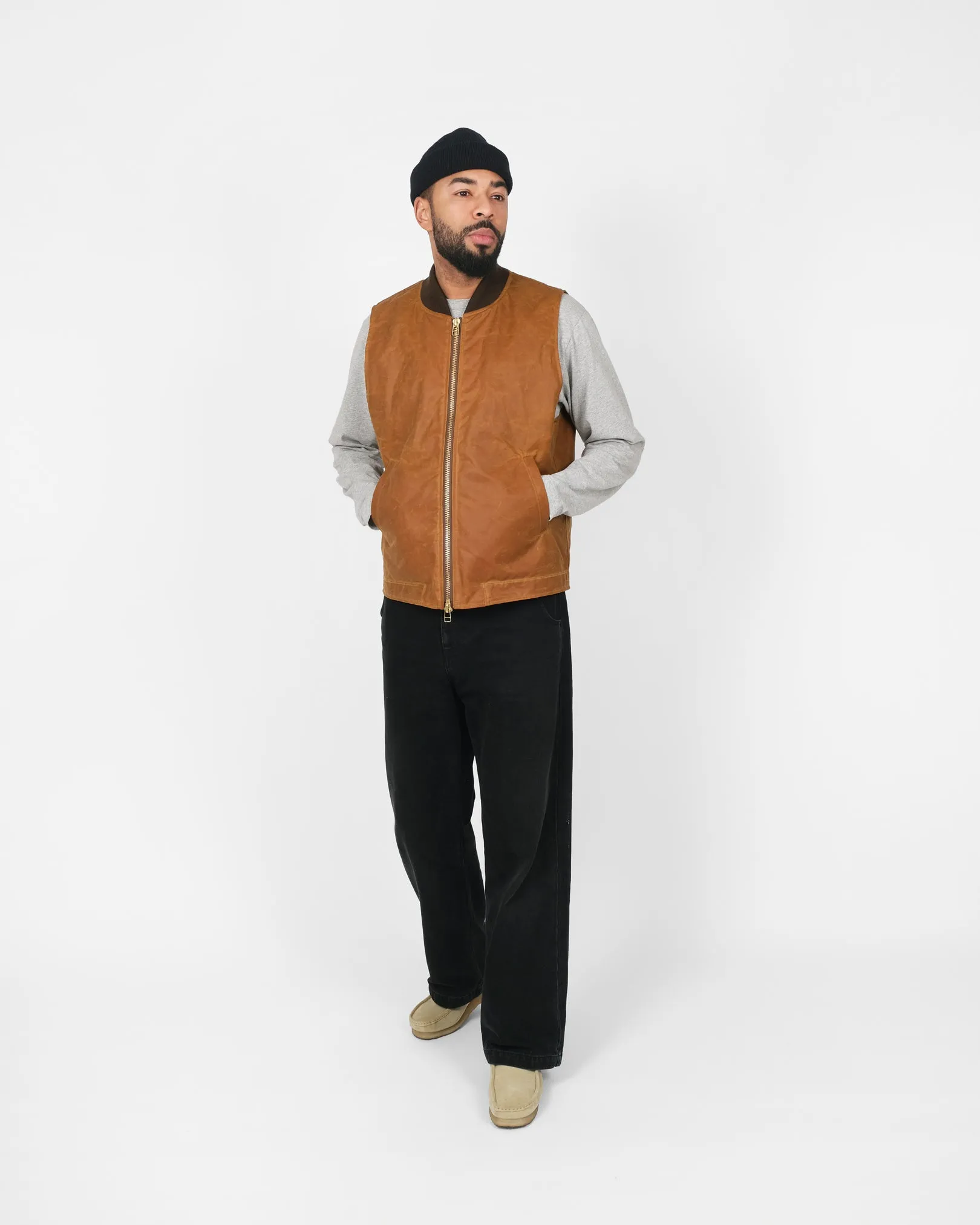 Flight Vest - Gold sold by Dehen 1920 product image thumbnail 2