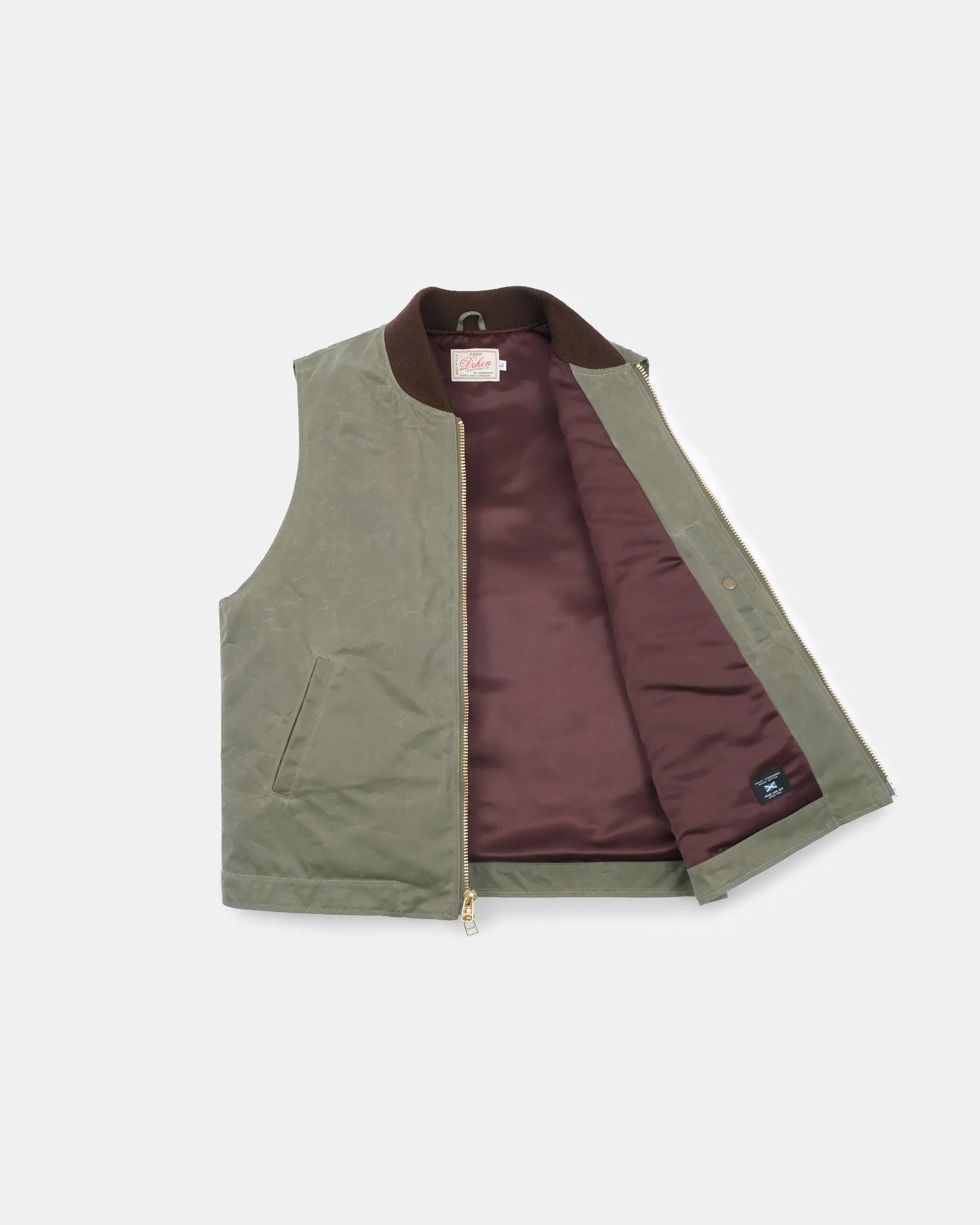 Flight Vest - Light Moss sold by Dehen 1920 product image thumbnail 5
