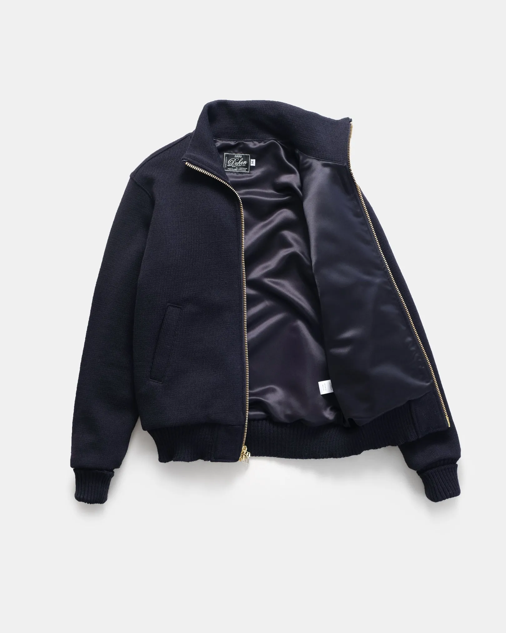 Full-Throttle Moto-Sweater - Dark Navy sold by Dehen 1920 product image thumbnail 2
