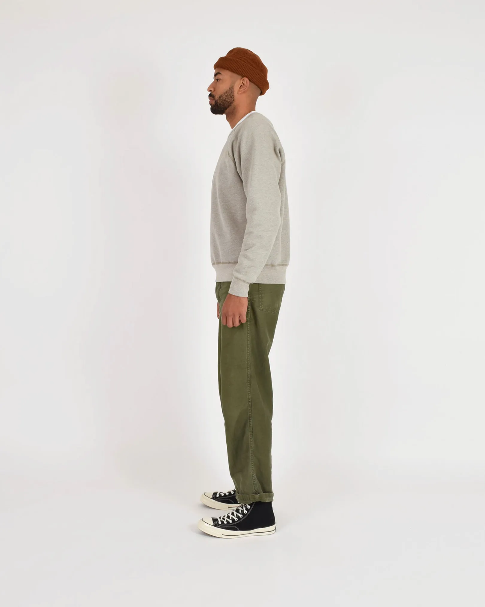 Heavy Duty Crew - Heather sold by Dehen 1920 product image thumbnail 4