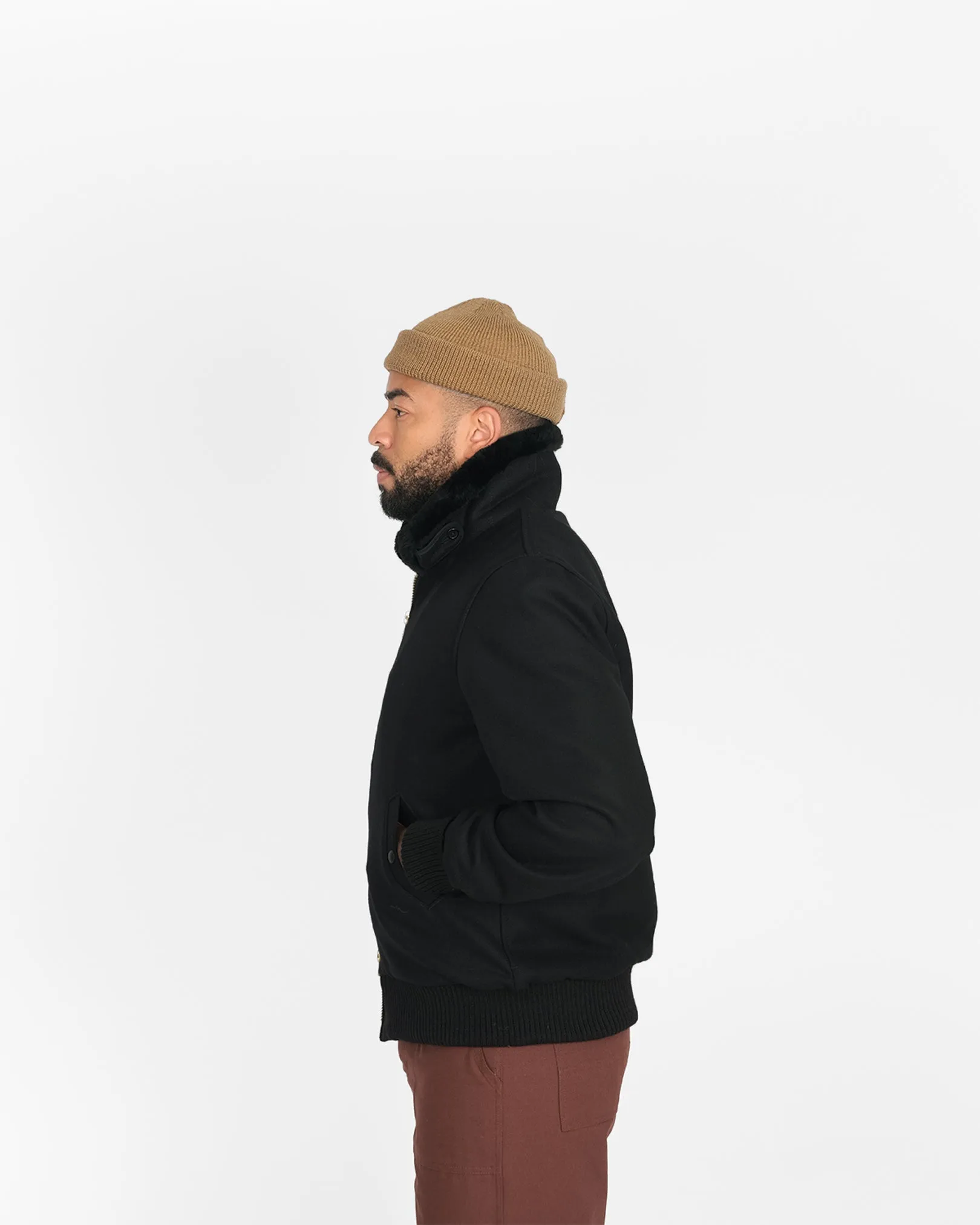 Heavy Duty Flyer's Club Jacket - Black sold by Dehen 1920 product image thumbnail 5