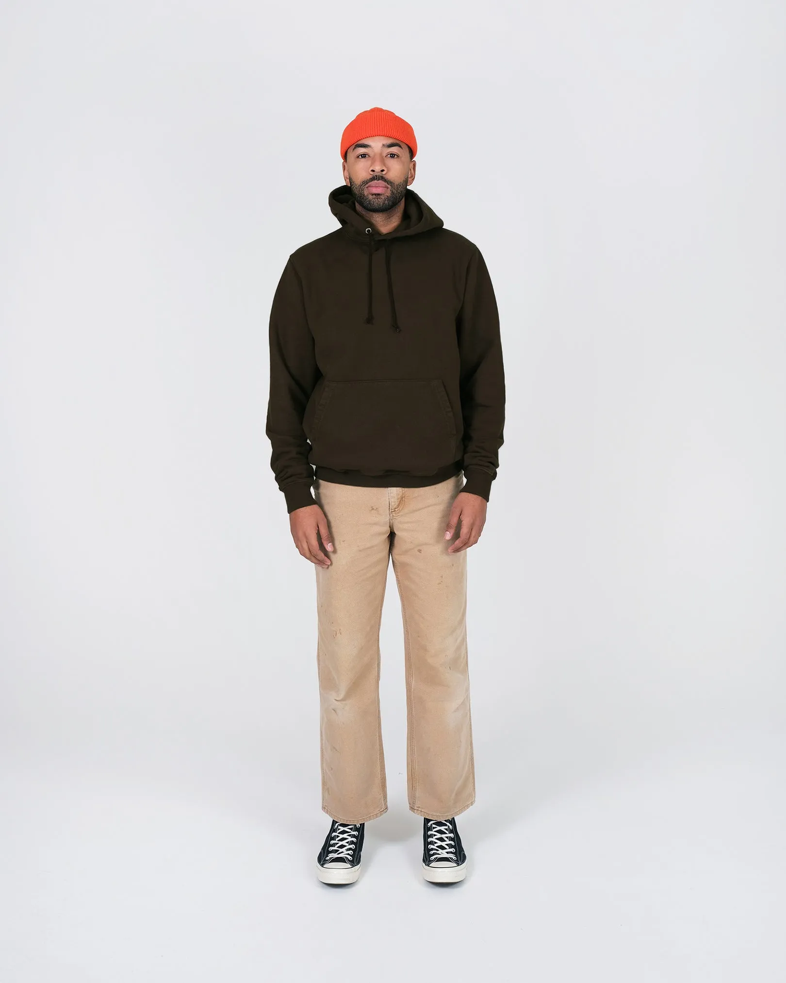 Heavy Duty Hoodie - Brown sold by Dehen 1920 product image thumbnail 2
