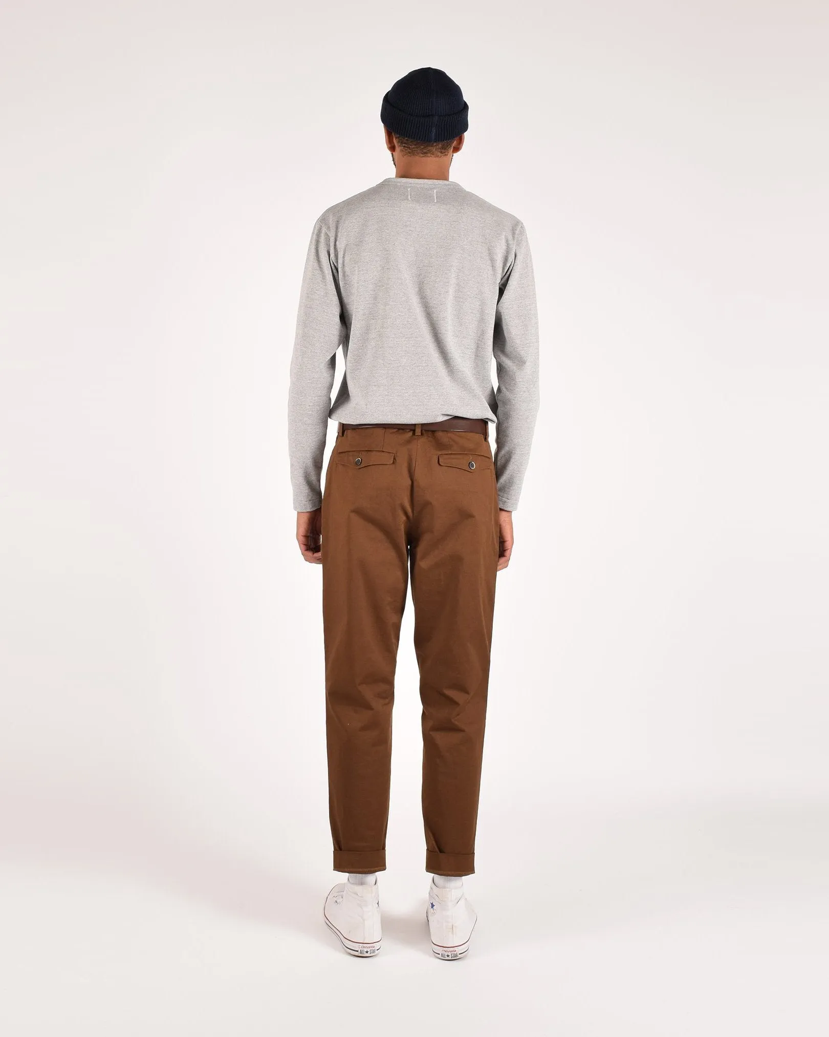 Heavy Duty Long Sleeve Tee - Single Pocket - Heather sold by Dehen 1920 product image thumbnail 5