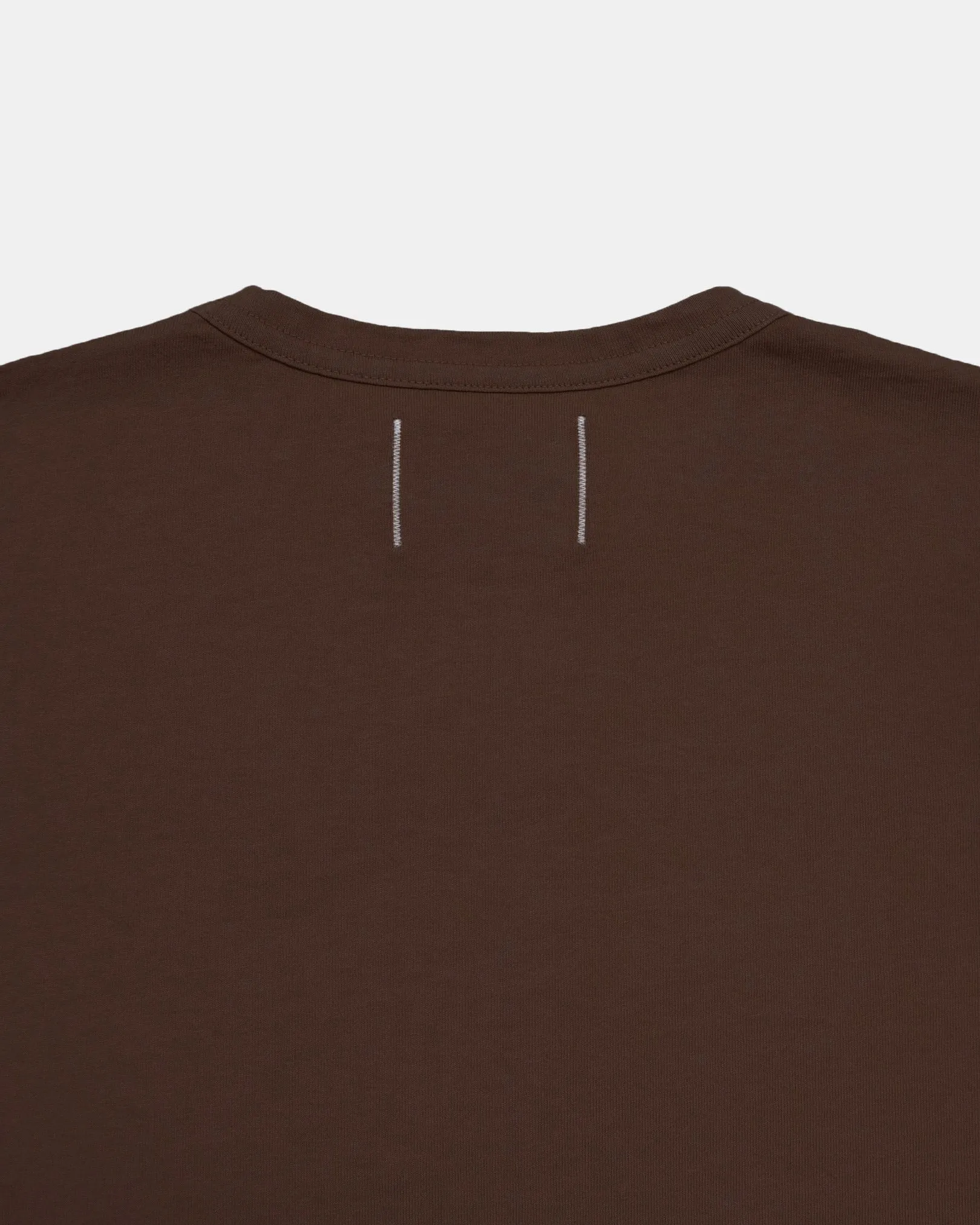 Heavy Duty Long Sleeve Tee - Single Pocket - Brown sold by Dehen 1920 product image thumbnail 3