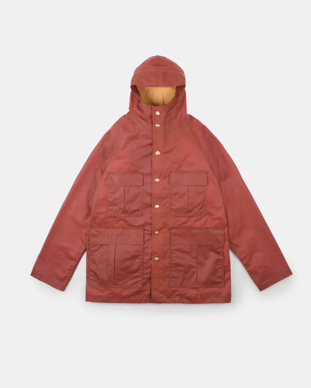 Heavy Duty Raincoat - Brick Red made by Dehen 1920