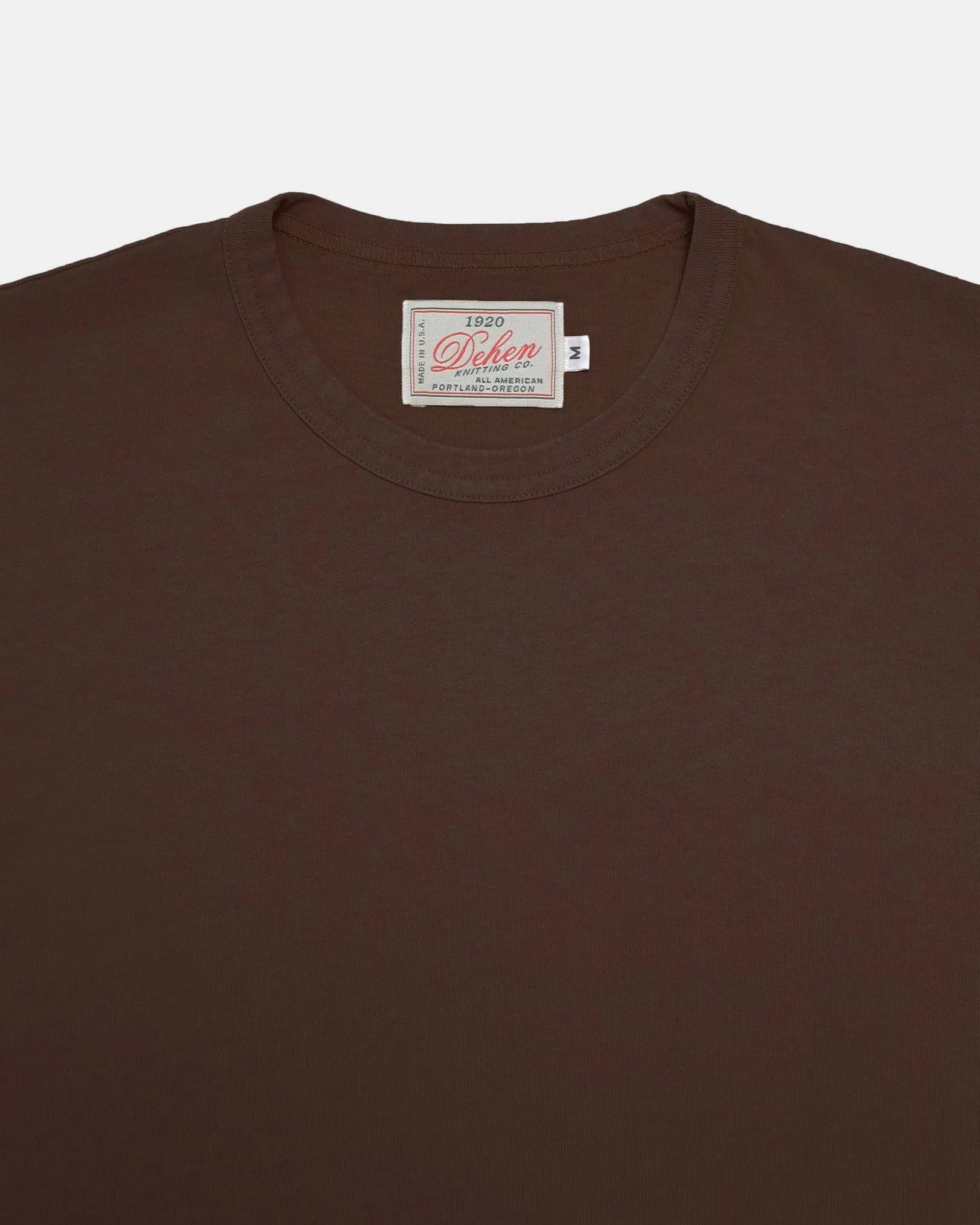 Heavy Duty Tee - Brown sold by Dehen 1920 product image thumbnail 2