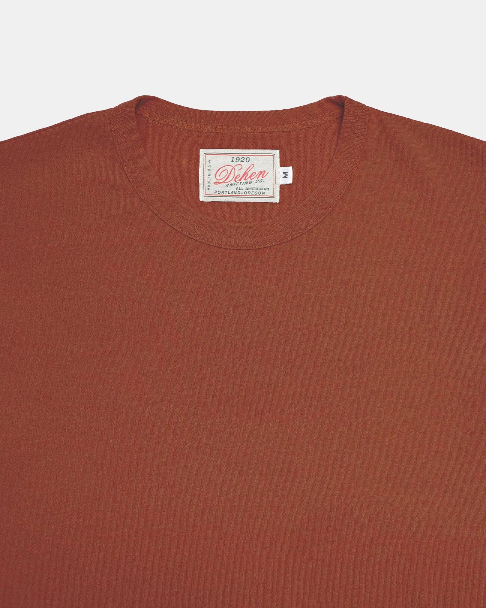 Heavy Duty Tee - Burnt Orange sold by Dehen 1920 product image thumbnail 2