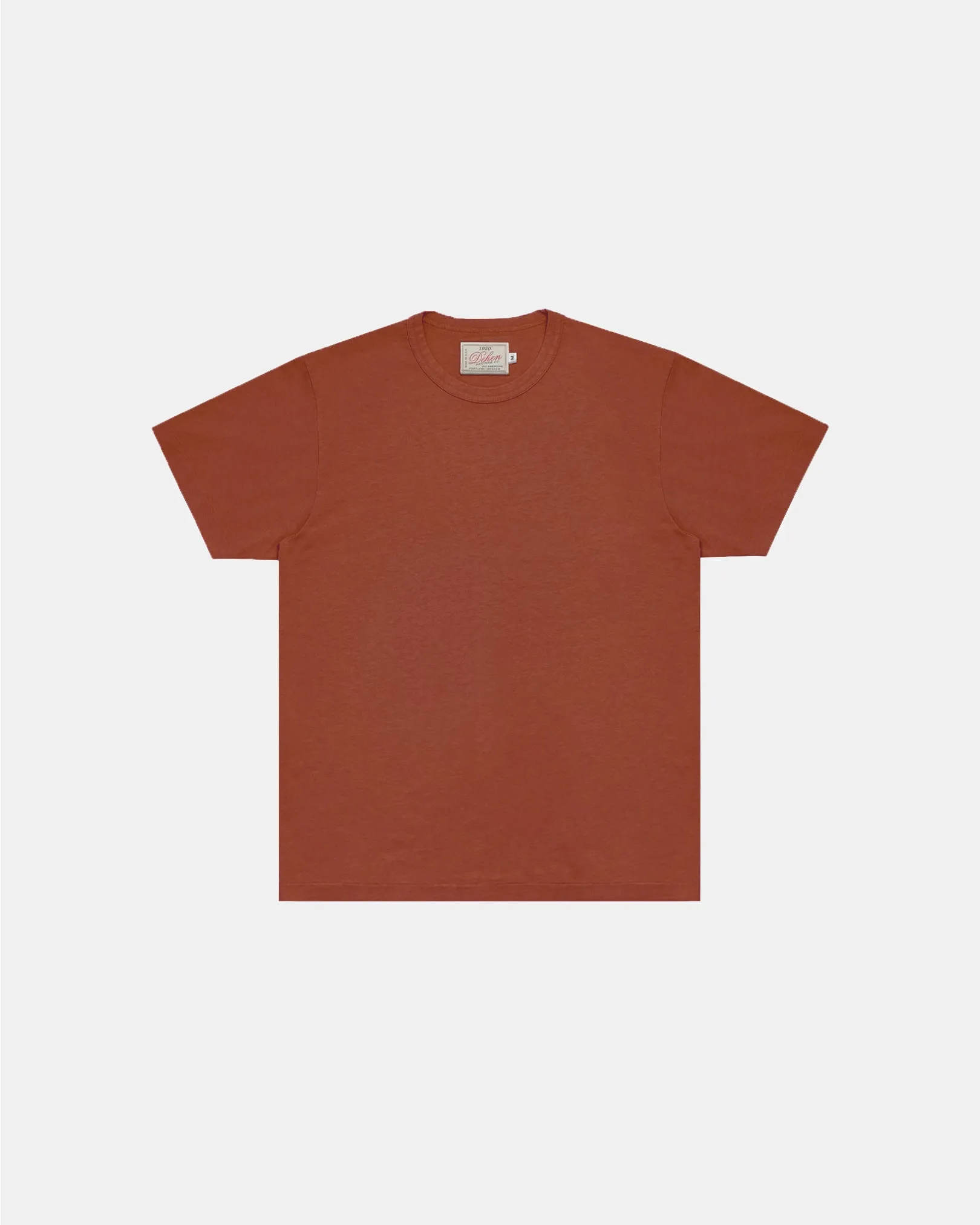 Heavy Duty Tee - Burnt Orange sold by Dehen 1920