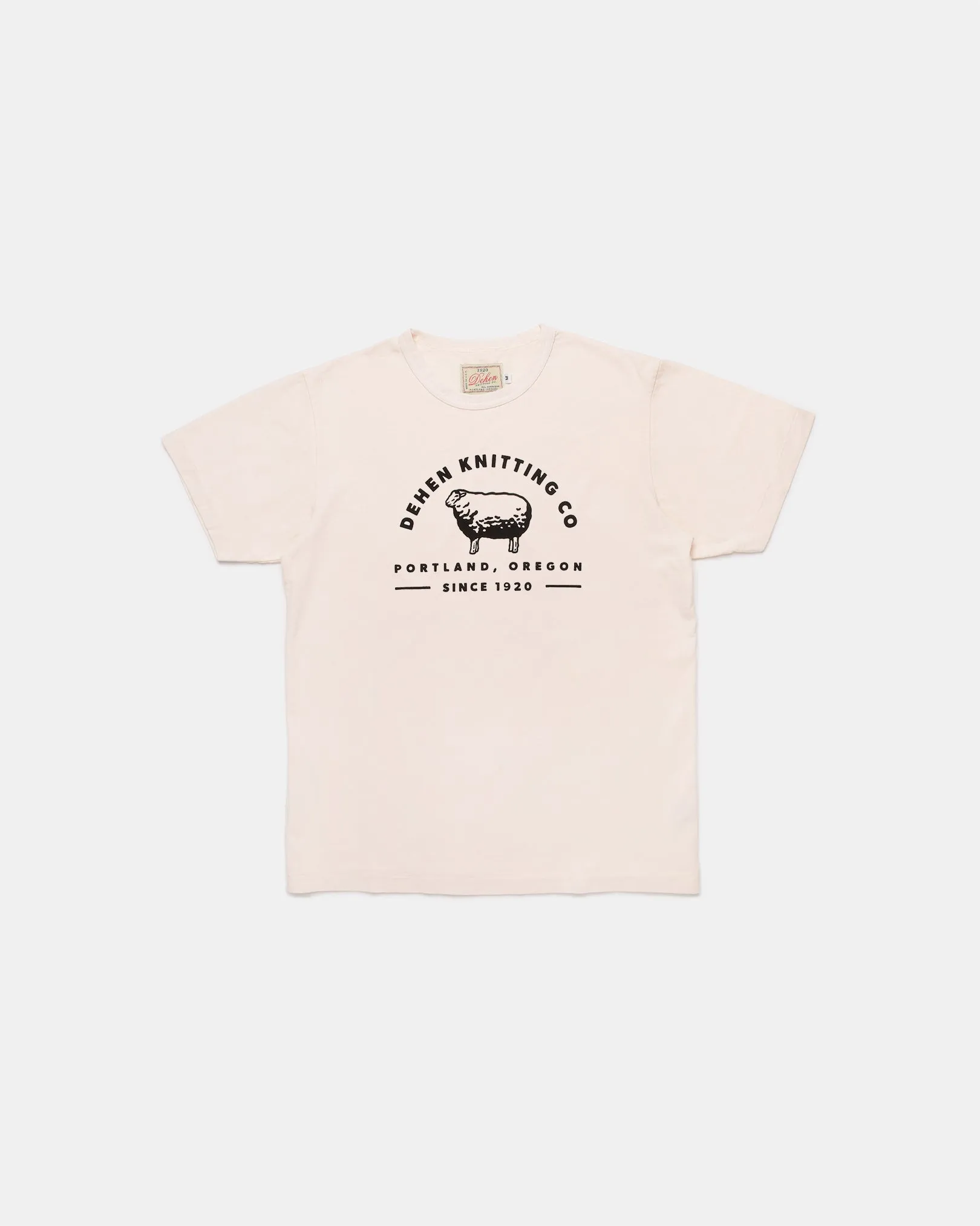 Heavy Duty Tee - Dehen Knitting Co. - Natural sold by Dehen 1920