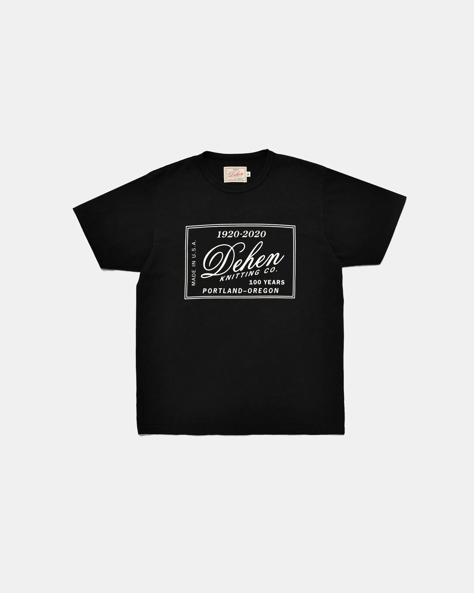 Heavy Duty Tee - Dehen Label - Black w/ Off-White sold by Dehen 1920
